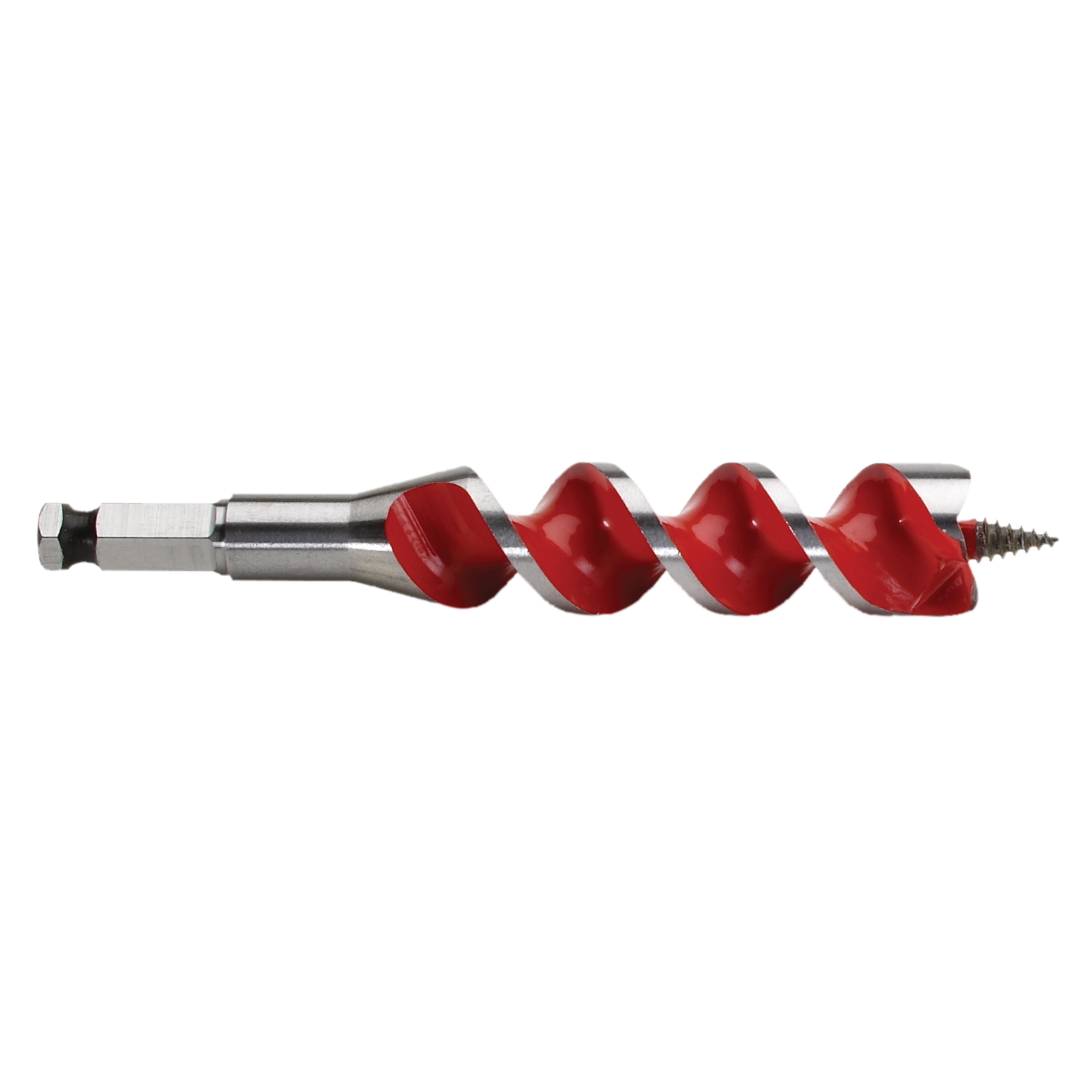 Milwaukee® 48-13-1000 Solid Center Spur Auger Bit, 1 in Dia, 6-1/2 in OAL, 4 in L, 7/16 in Shank