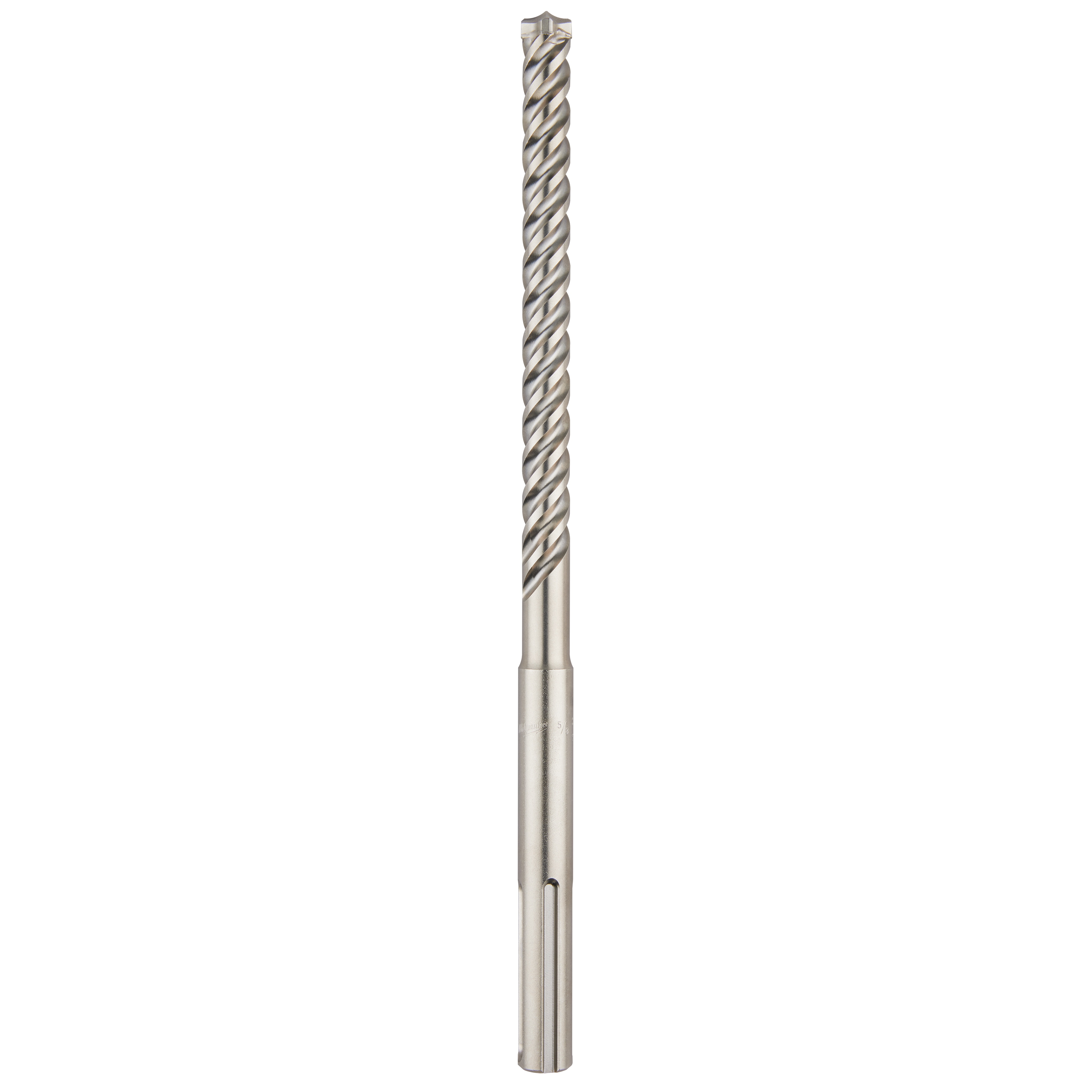 Milwaukee® MX4™ 48-20-3923 4-Cutter Rotary Hammer Drill Bit, 5/8 in Drill Bit, 45/64 in, 54 in D Cutting, Carbide Cutting Edge, 60 in OAL