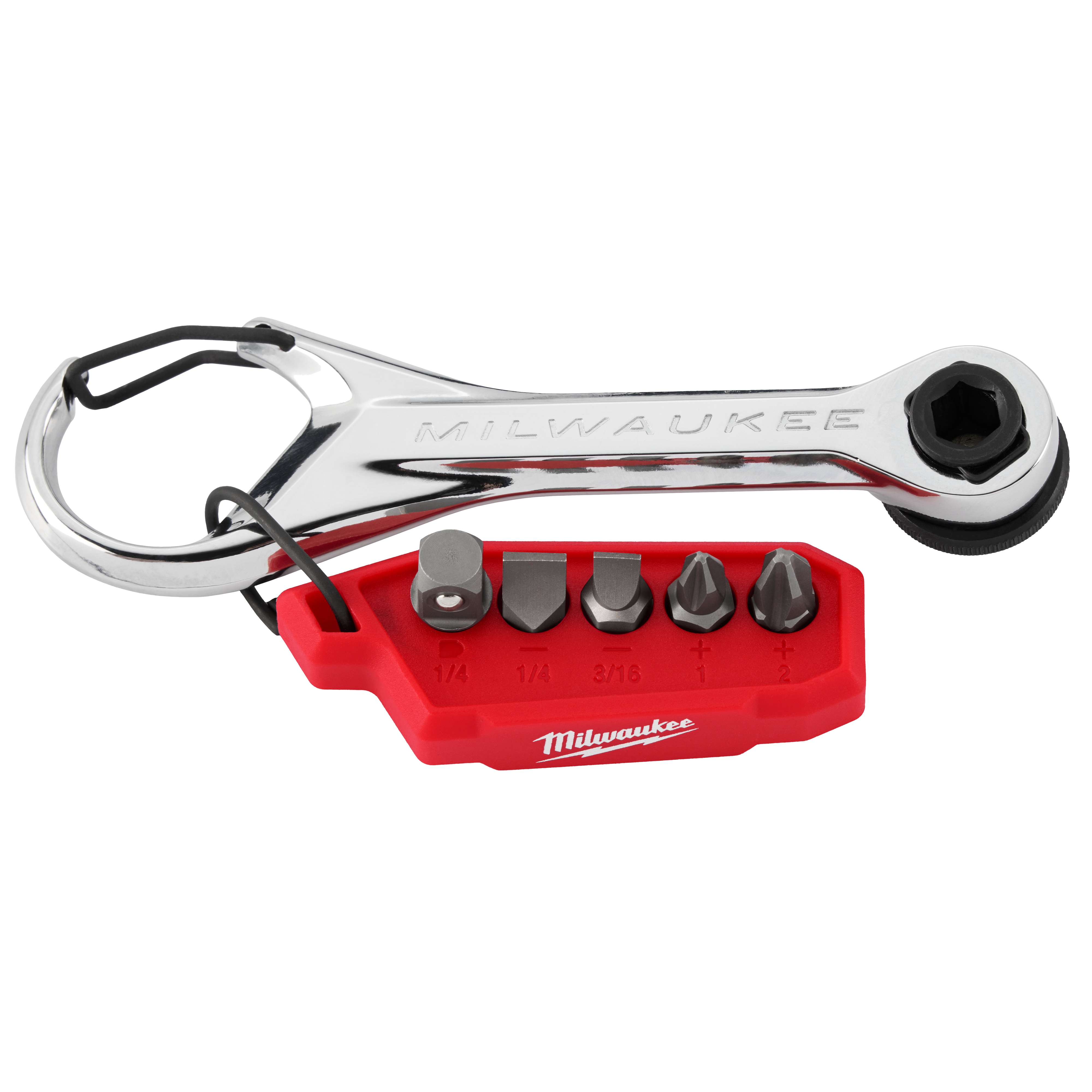 Milwaukee® 48-22-2950 Mini Ratchet, 4.3 in OAL, Steel
