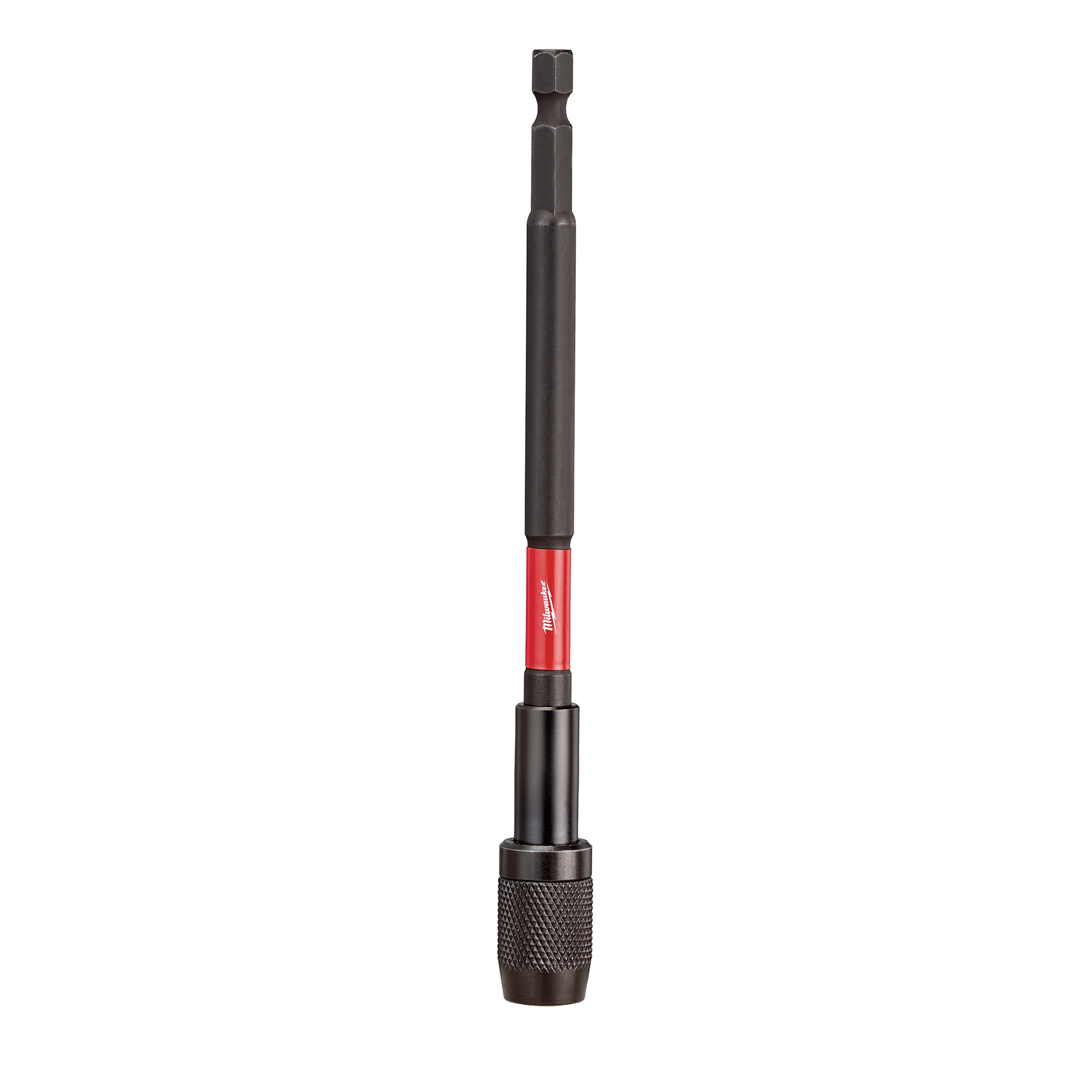 Milwaukee® SHOCKWAVE™ 48-32-4532 1-Piece Impact Locking Bit Holder, 1/4 in Drive, Steel, 1/4 in Hex, 1/2 in W Blade