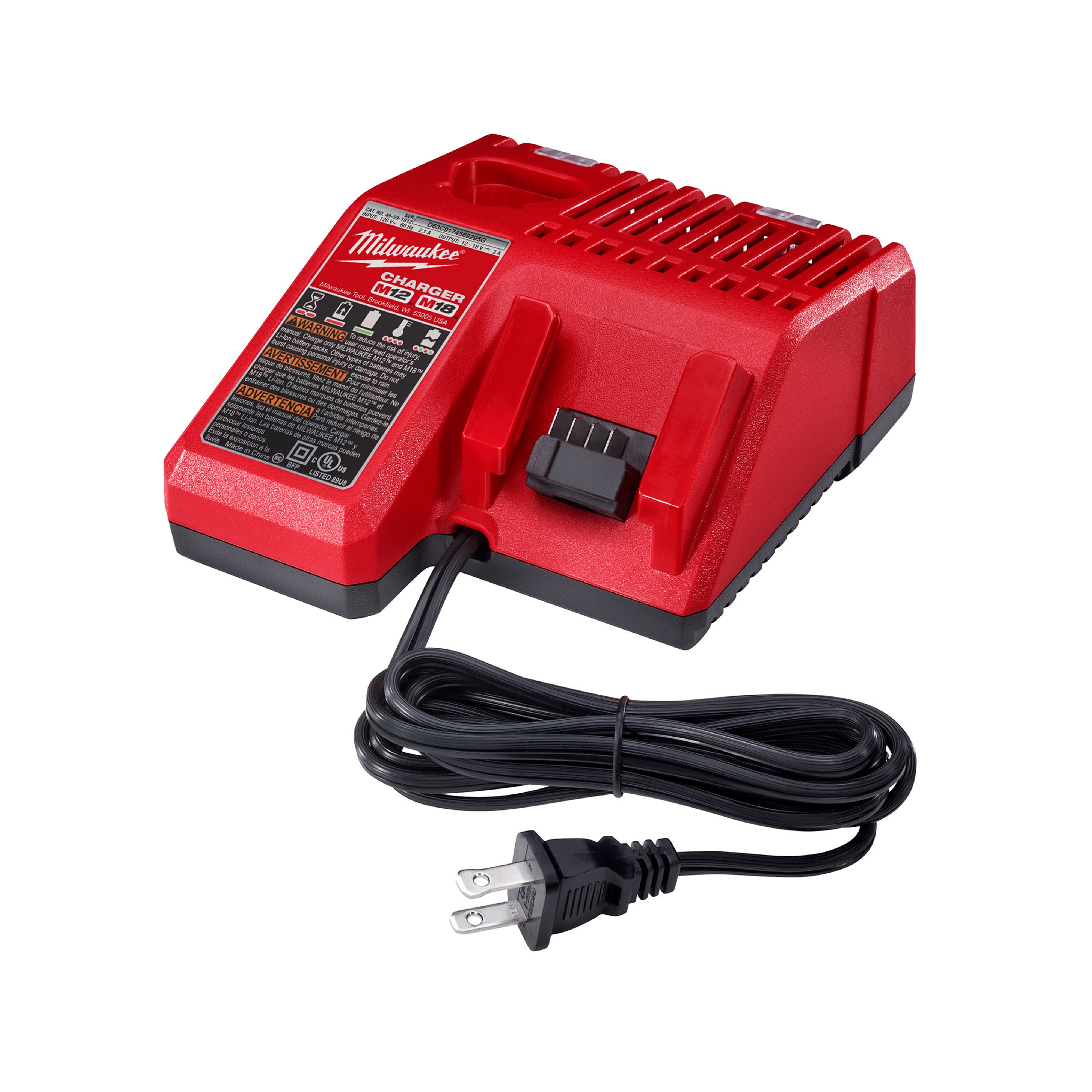 Milwaukee® 48-59-1812 Cordless Tool Battery Chargers