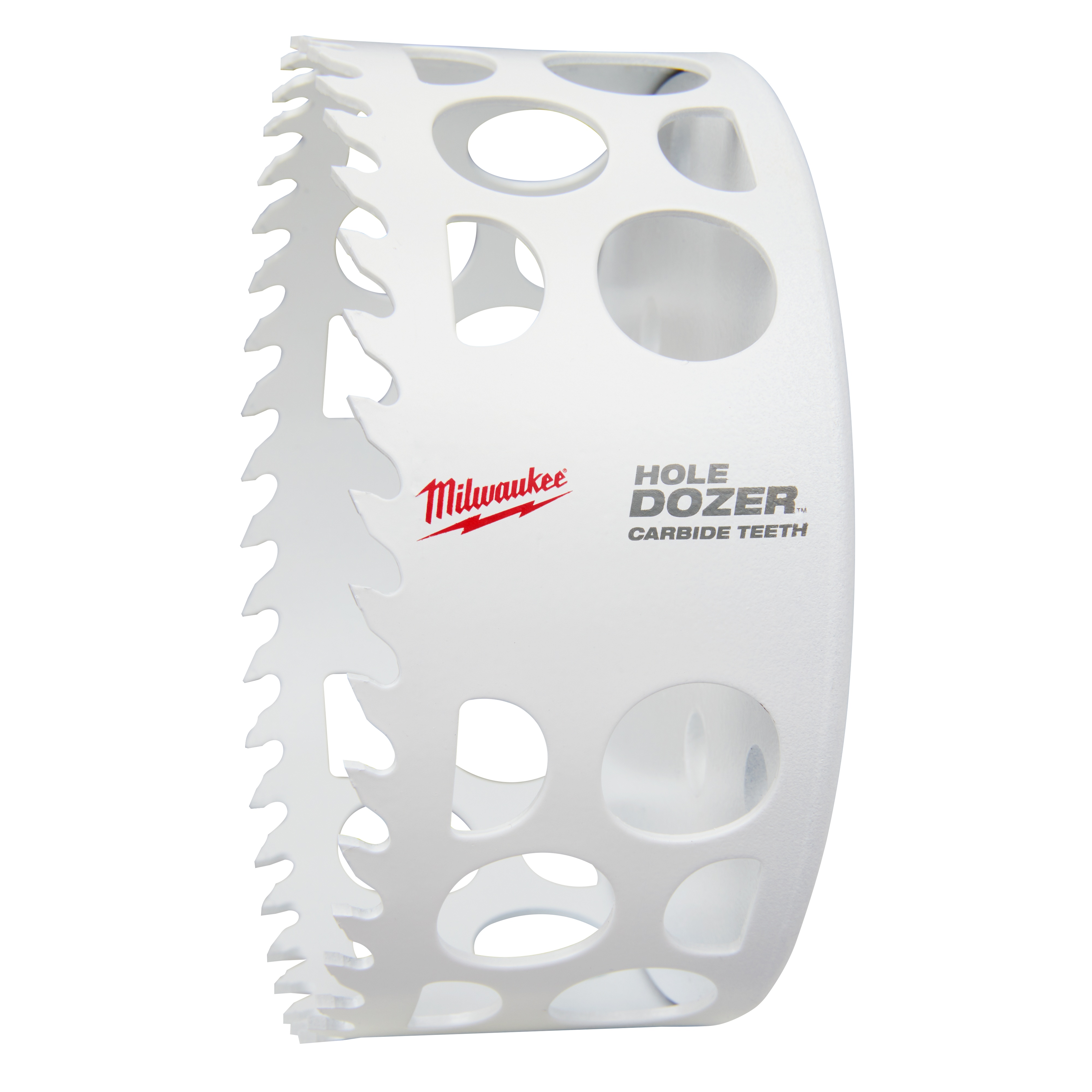 Milwaukee® HOLE DOZER™ 49-56-0744 Hole Saw, 4-1/4 in Dia, 1.62 in D Cutting, Carbide Cutting Edge, 5/8-18 Arbor