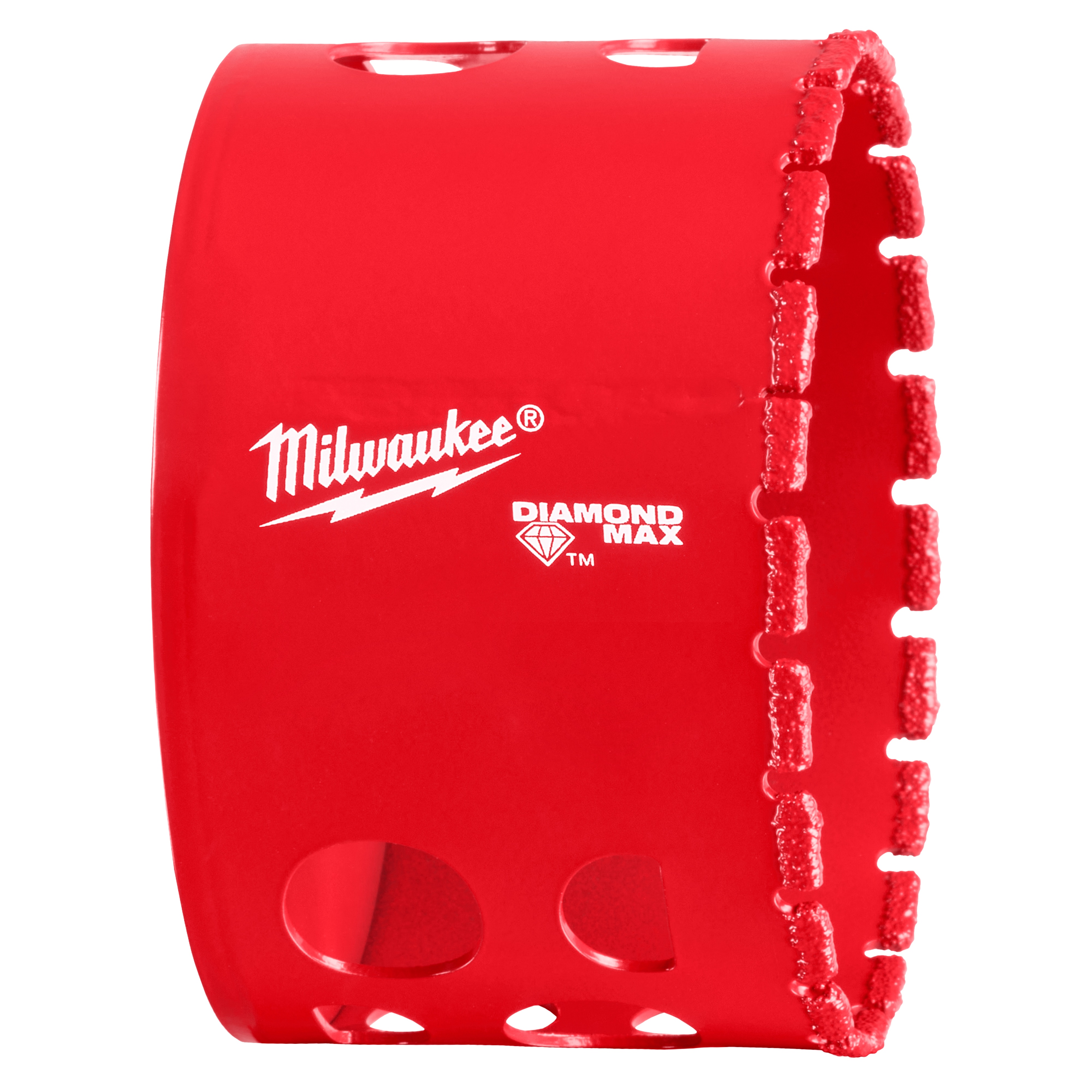 Milwaukee® 49-56-5666 Diamond Max™ Threaded Hole Saw, 1.5 in D Cutting, Diamond Cutting Edge, 5/8-18 Arbor