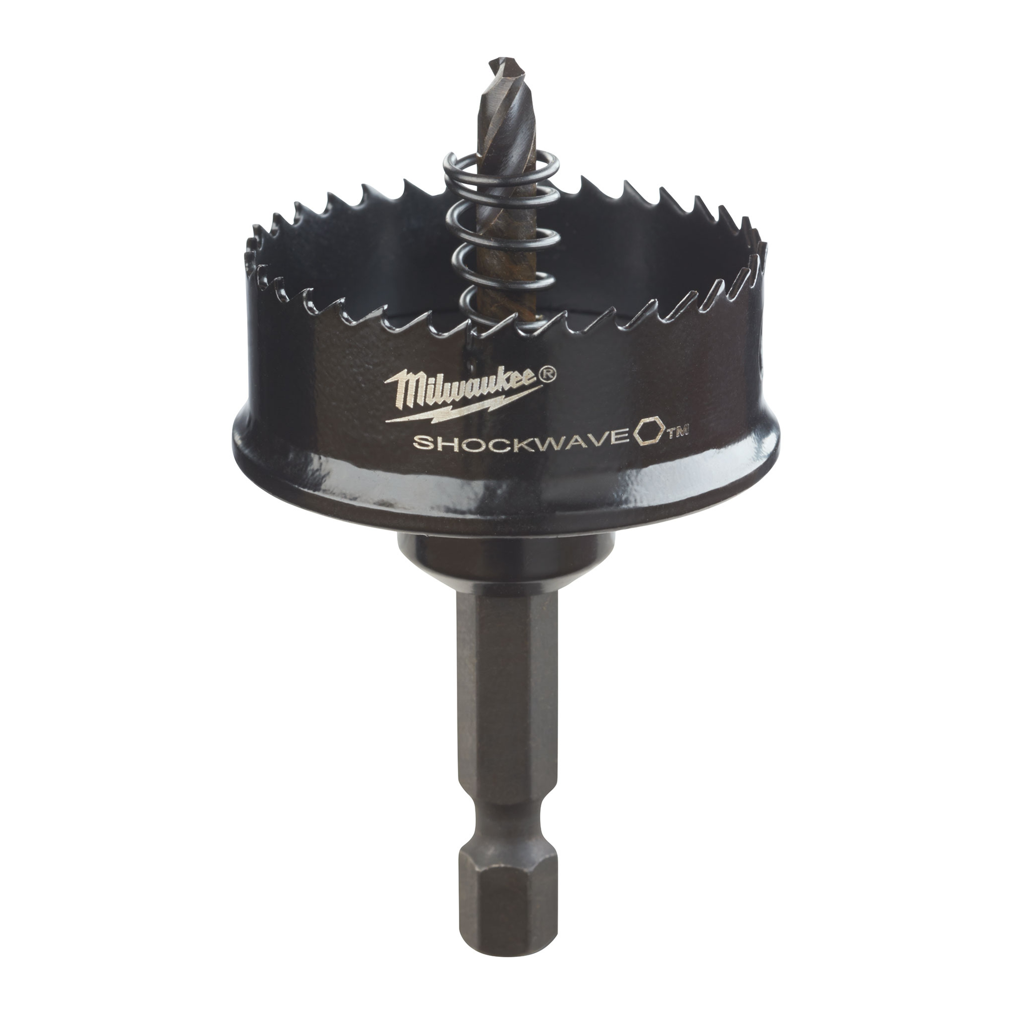 Milwaukee® SHOCKWAVE™ 49-56-9830 Straight Pitch Thinwall Hole Saw, 1-3/8 in Dia, 1/8 in D Cutting, HSS Cutting Edge