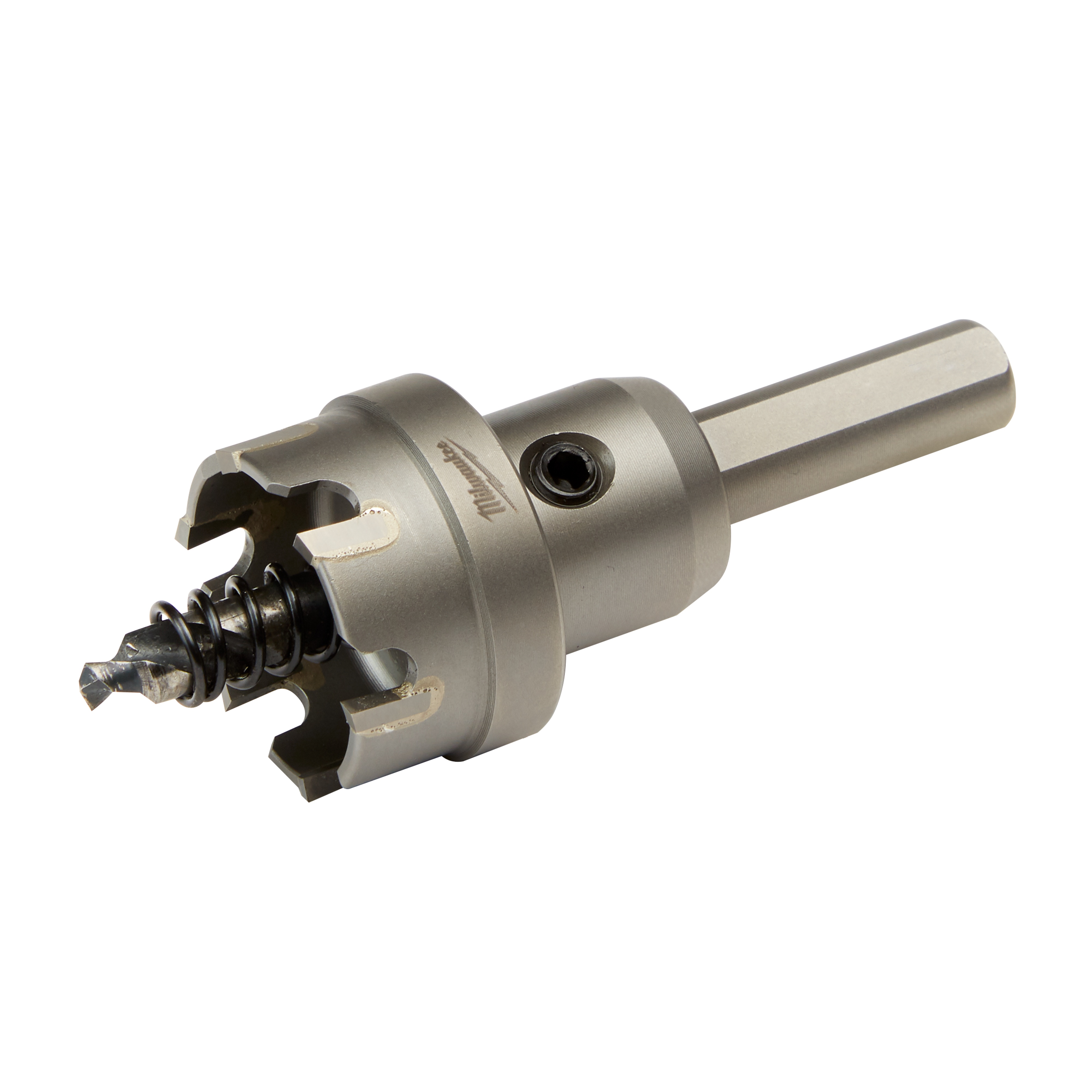 Milwaukee® 49-57-8615 1-Piece Hole Cutter, 1-1/8 in Dia, 3/16 in D Cutting, Carbide Cutting Edge