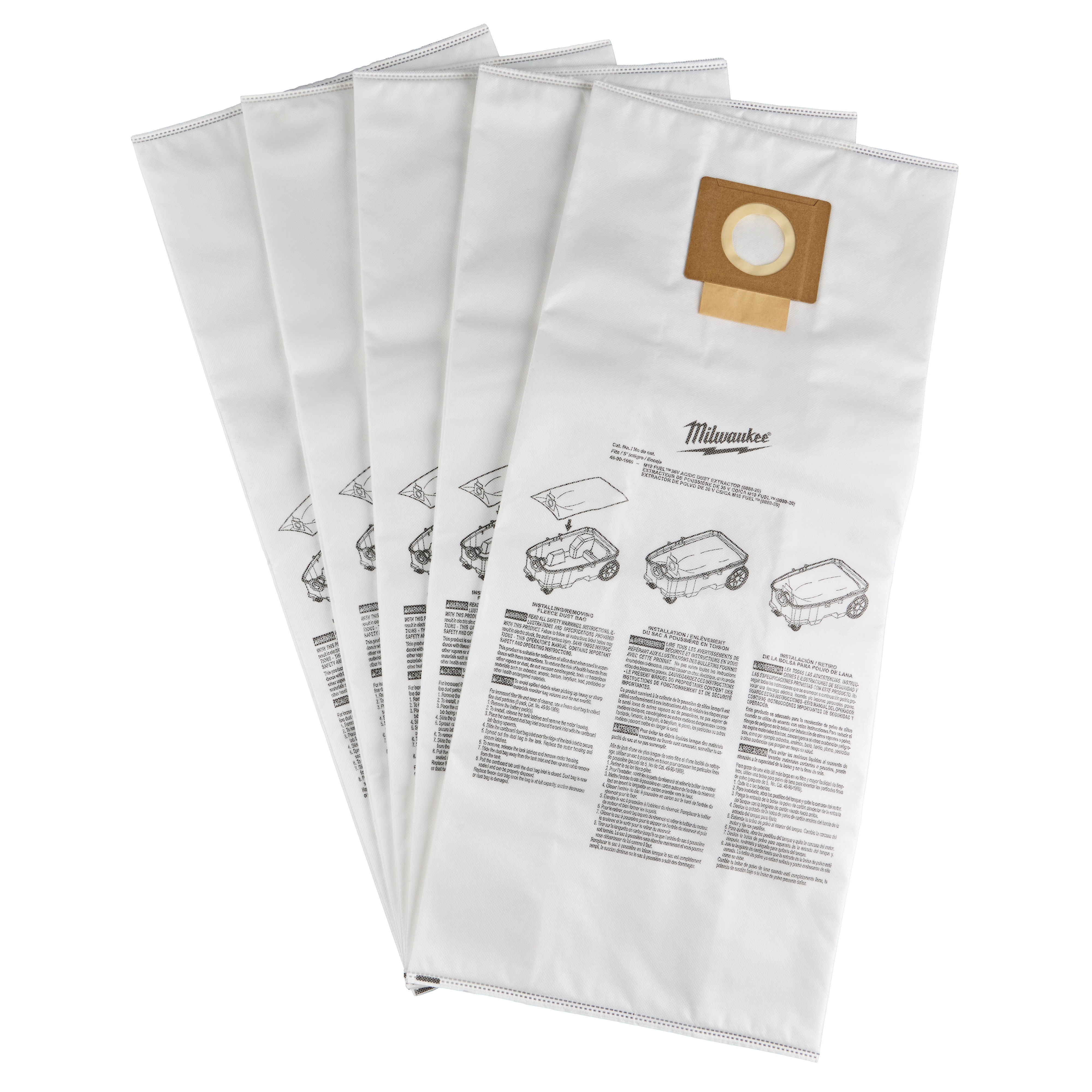 Milwaukee® 49-90-1969 Vacuum Cleaner Bags & Filters