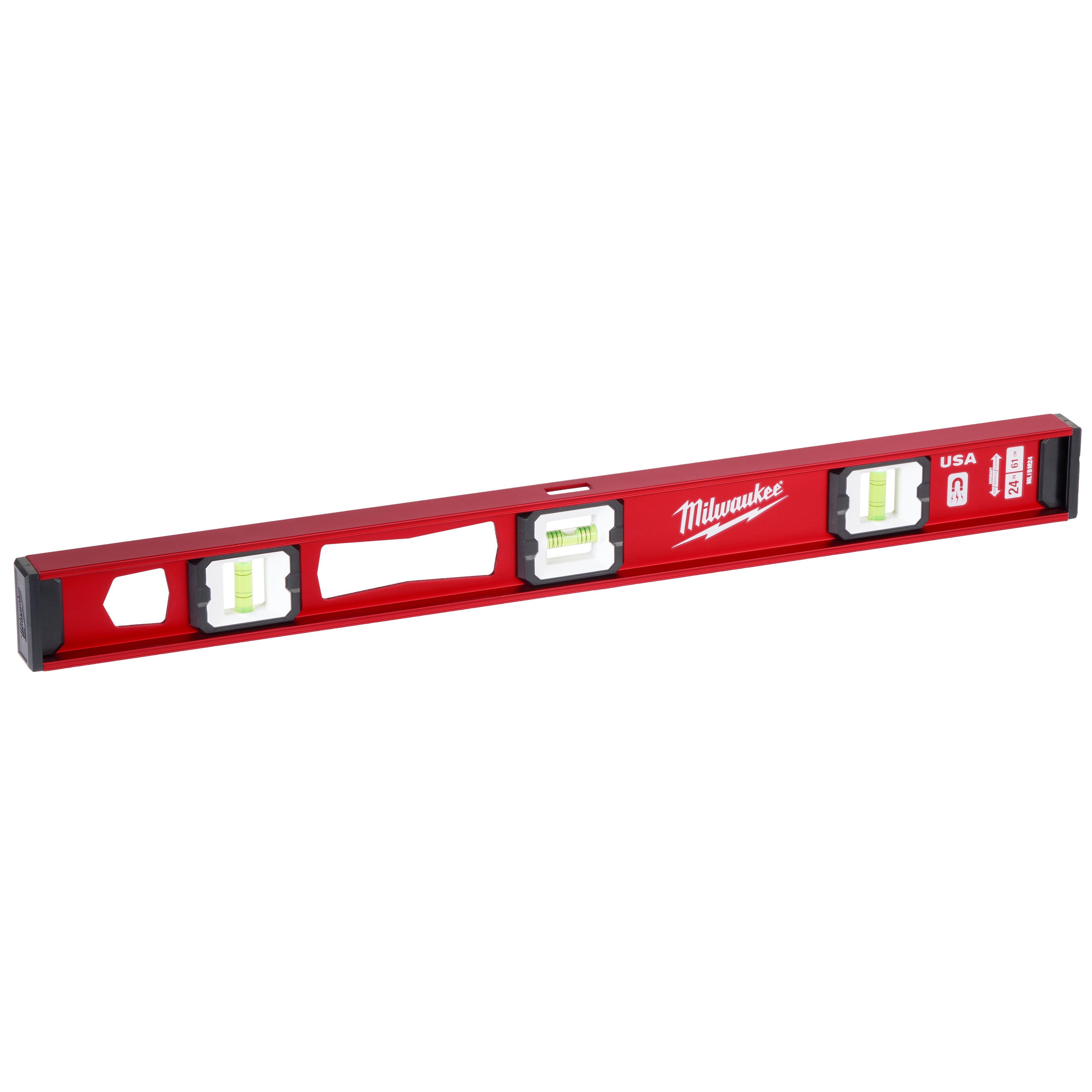 Milwaukee® MLIBM24 Box, I-Beam & Torpedo Levels
