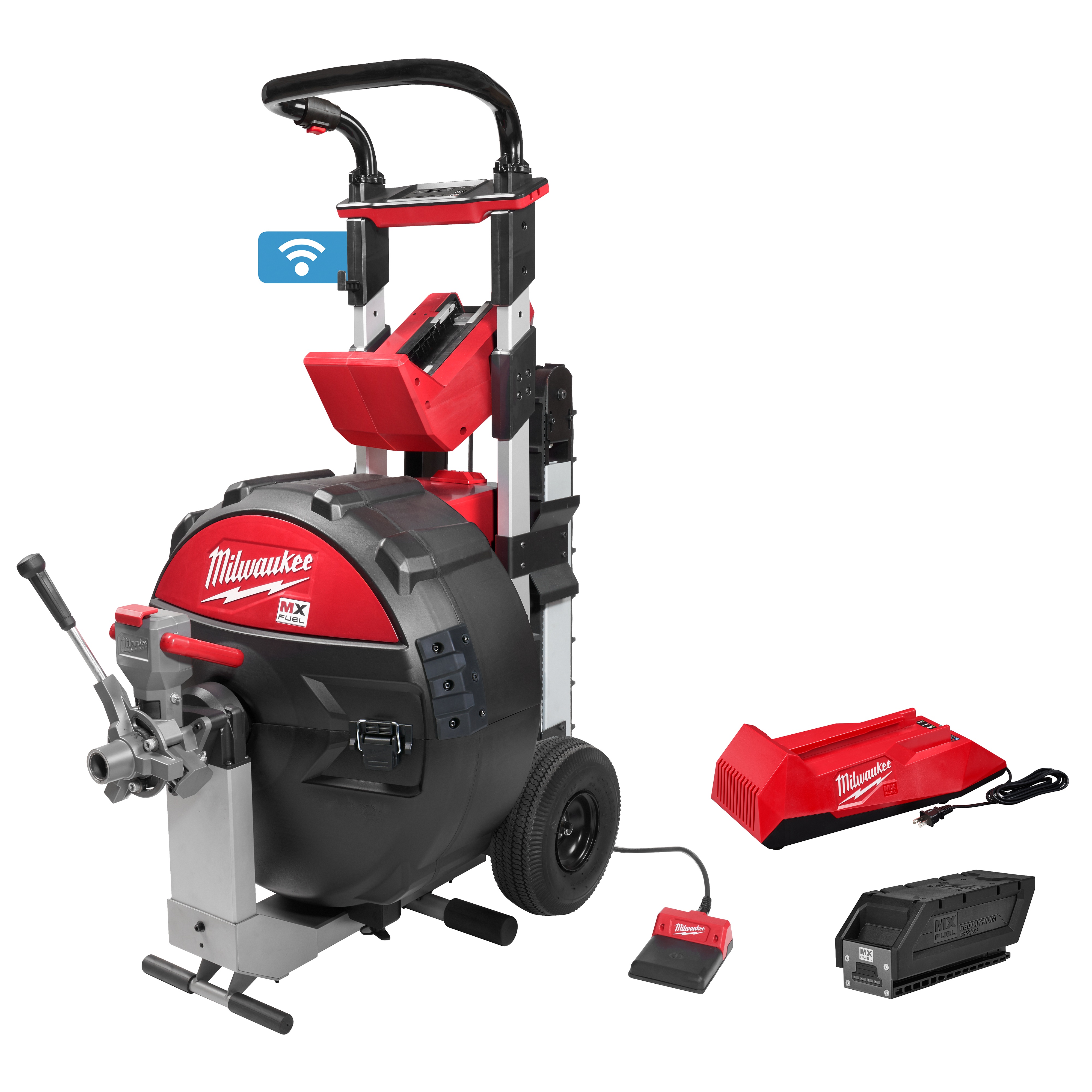 Milwaukee® MXF501-1CP Electric Drum Drain Cleaning Machines
