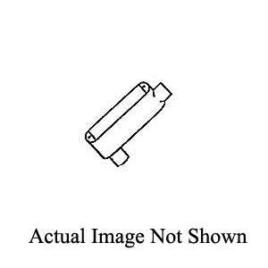 Mulberry 12808 Type LB Assembled Conduit Body With Steel Cover, Gasket, 3 in Hub, Die Cast Aluminum, Smooth Electrostatic Powder Coated