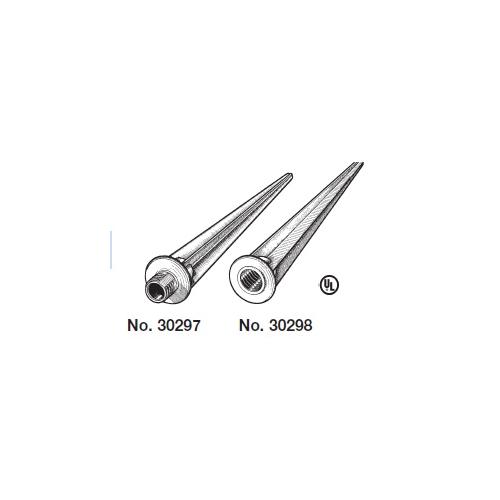 Mulberry 30297 Spike, For Use With Screws into any 1/2 in Tapped Hole, 1/2 in Male Thread, Die Cast Zinc
