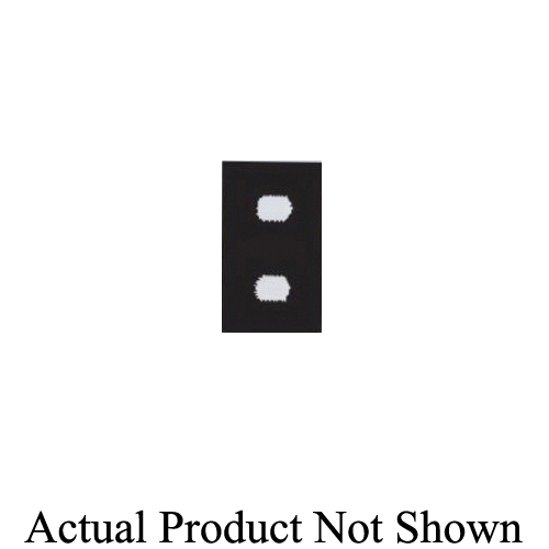 Mulberry 86021X Standard Wall Plate, 1 Gangs, 2-3/4 in W x 4-1/2 in H, Steel, White