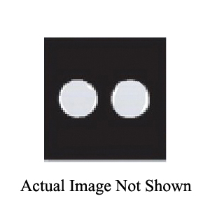 Mulberry 82092 Standard Wall Plate, 2 Gangs, 4.562 in W x 4.5 in H, Cold Rolled Steel, Brown