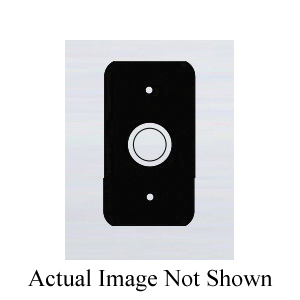 Mulberry 57581 Princess Phone Wallplate With 1 in ID Plastic Bushing, 1 Gangs, 5 in L x 2-3/4 in W, 430 Stainless Steel, Box Mount