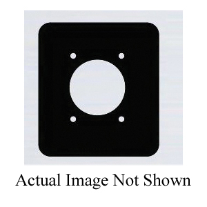 Mulberry 74227 Princess Wall Plate, 2 Gangs, 4.562 in W x 5 in H, Steel, Ivory