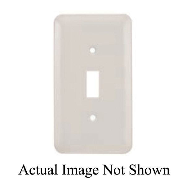 Mulberry 76465 Princess Combination Wall Plate, 5 Gangs, 10 in W x 5 in H, Steel, White