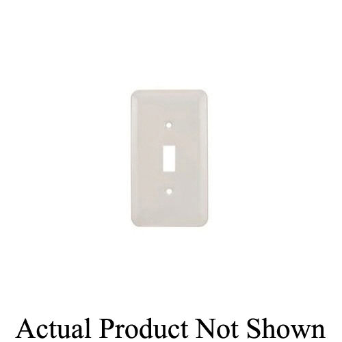 Mulberry 76153 Princess Wall Plate, 3 Gangs, 6-3/8 in W x 5 in H, Steel, White