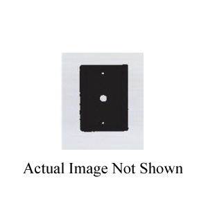 Mulberry 86381 Standard Phone Wallplate, 1 Gangs, Steel, Box Mount