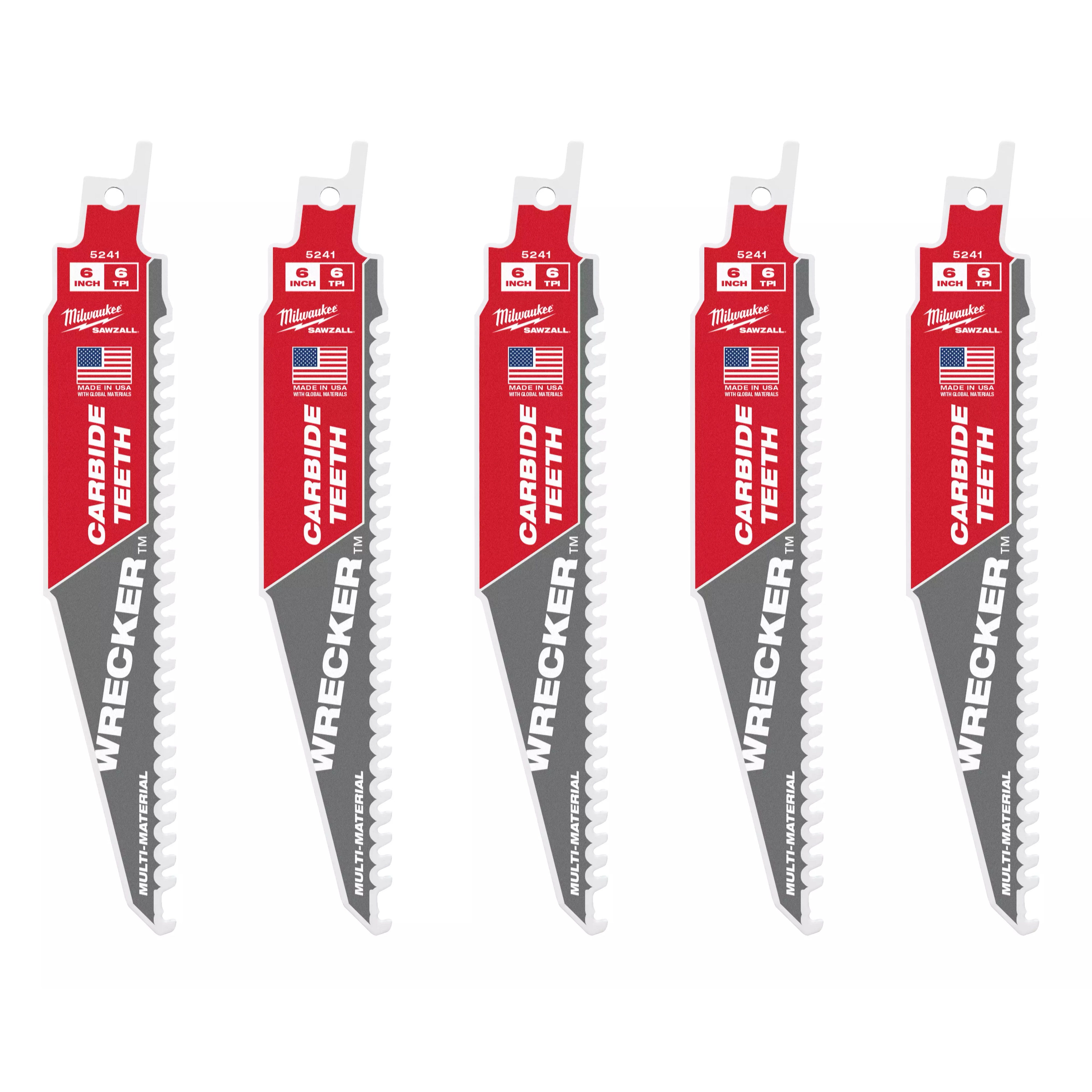 Milwaukee® 48-00-5541 Reciprocating Saw Blades