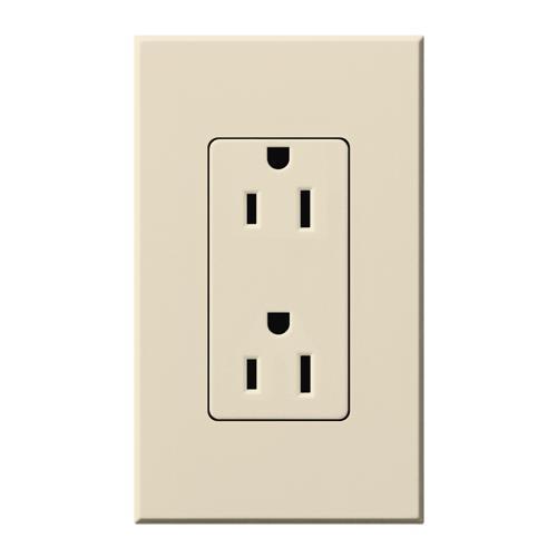 Lutron® NTR-15-TR-SI Straight Blade Receptacles