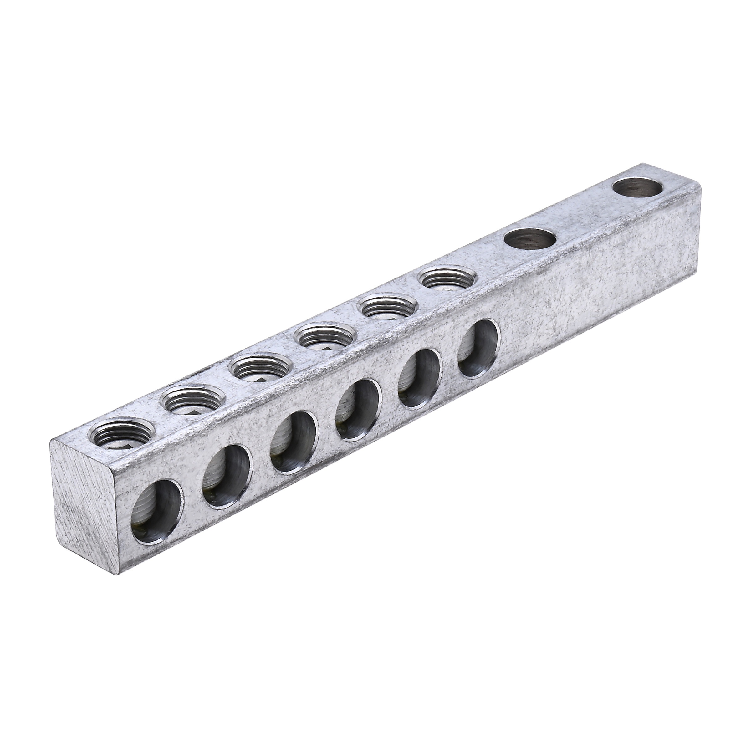 Polaris® STL250-6 STL Lug, 6 AWG to 250 kcmil, 1/2 in Stud, 2 Bolt Holes, Aluminum