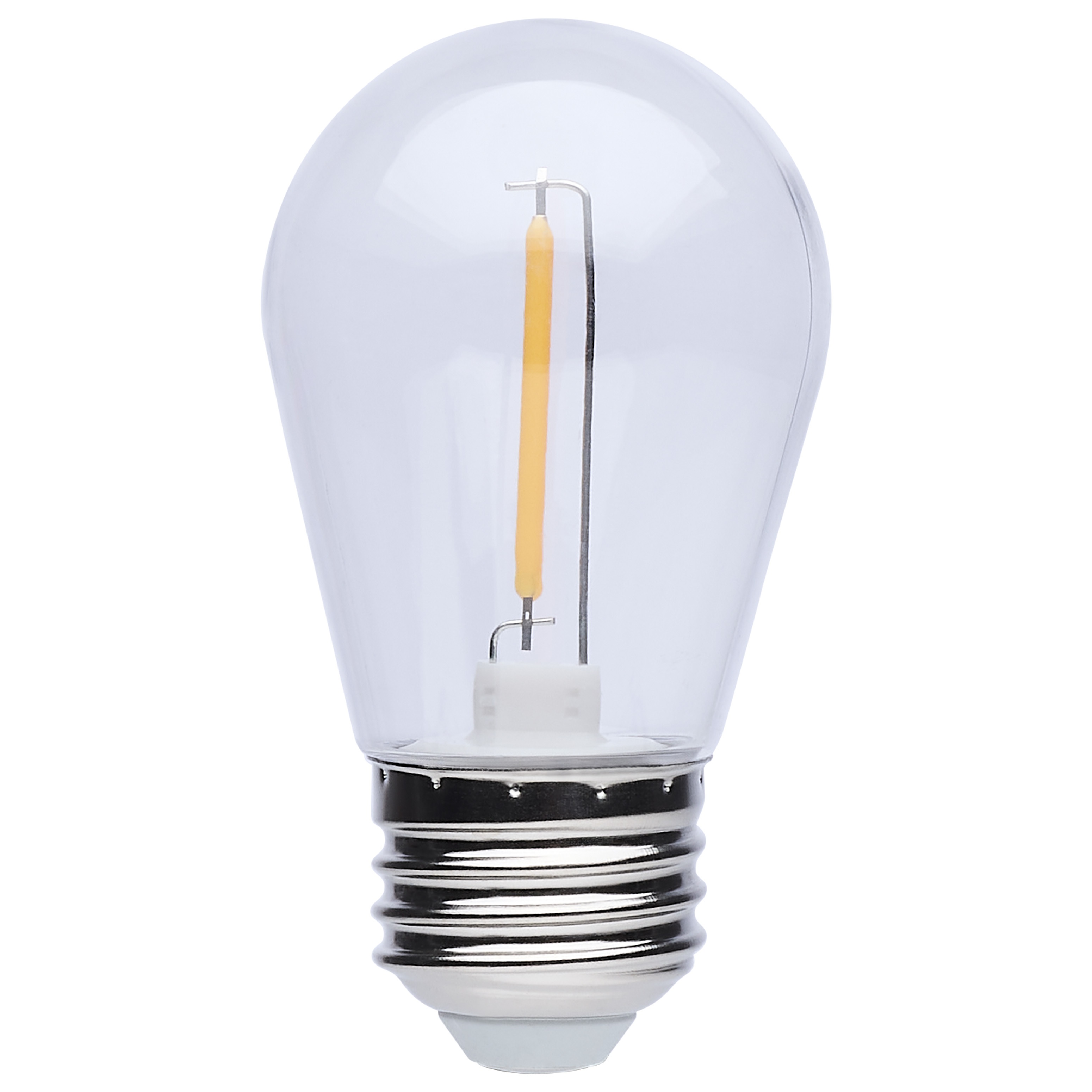 NUVO® by SATCO S8021R1 Replacement String Light, LED Lamp, 120 V, Warm White, (4) Lamps