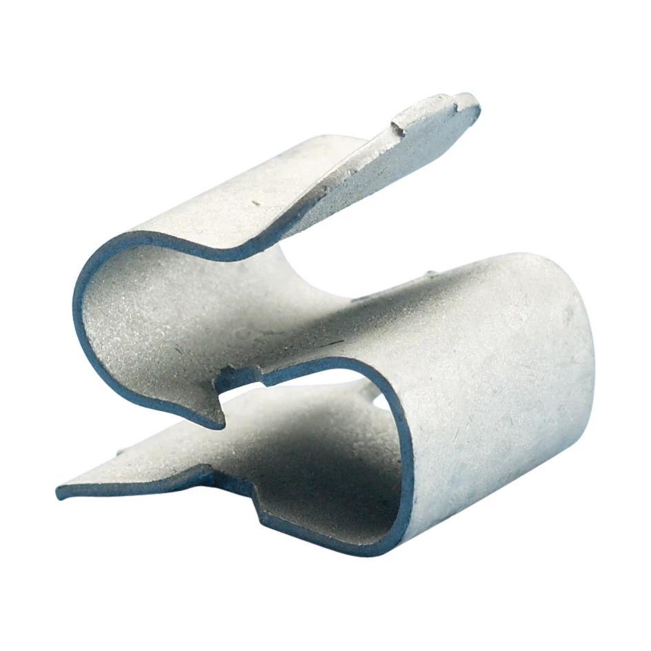 nVent CADDY SC8D Cable Snap Clip, 0.472 to 0.551 in OD, Spring Steel