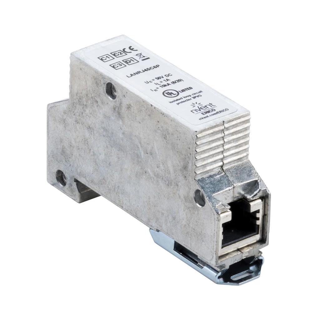 nVent ERICO LANRJ45C6P Voice & Dataline Surge Protectors