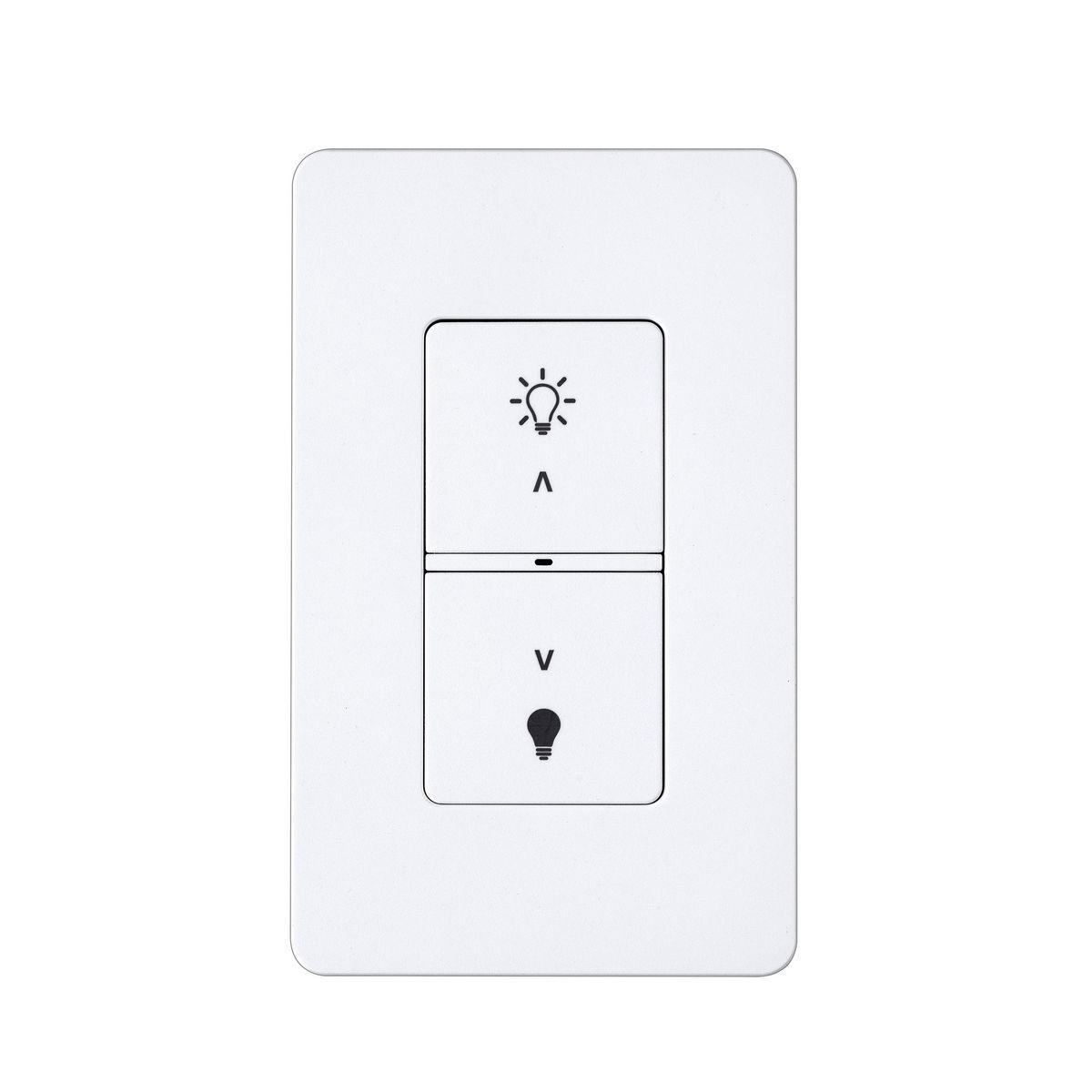 NX Lighting Controls NXC-WWD2-2SM Switch Wireless Wall Dimmer, 3-Way Switch, 3-Way On/Off Operation