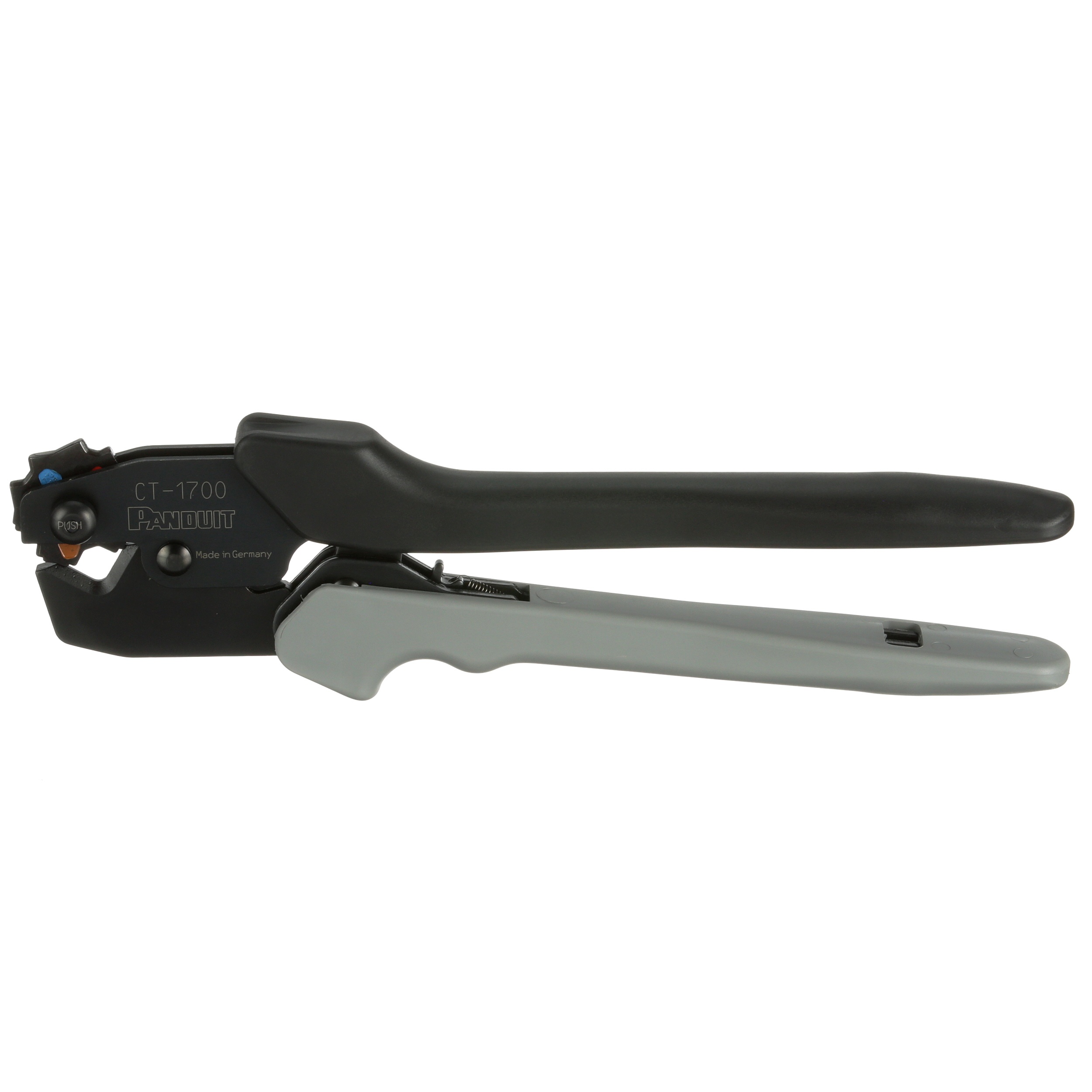 Panduit® Contour Crimp™ CT-1700 Controlled Cycle Hand Manual Crimping Tool, 8 to 2 AWG, 8 to 1 AWG, 6 to 4 AWG Cable/Wire