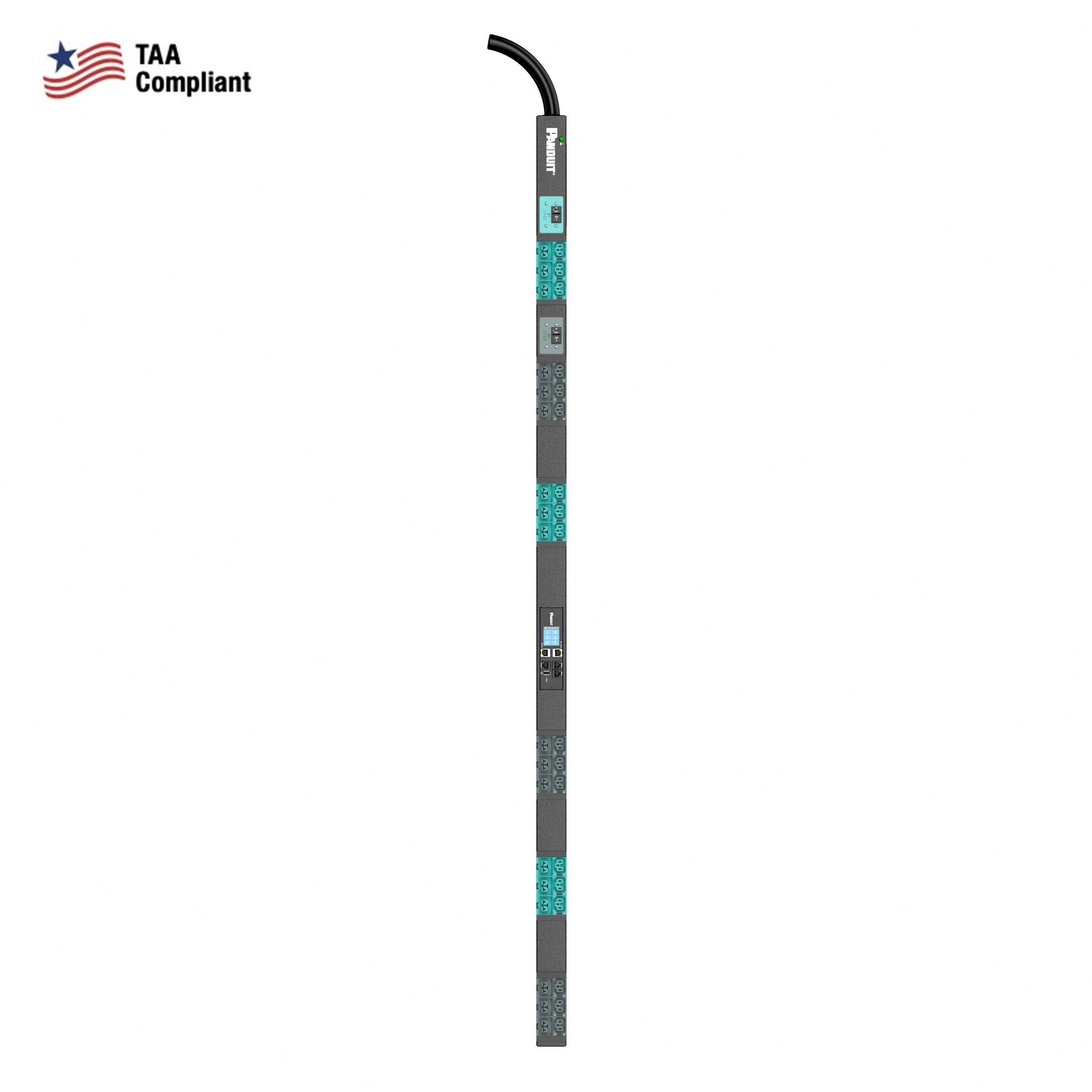 Panduit® E36D25LTAA Power Outlet Strips