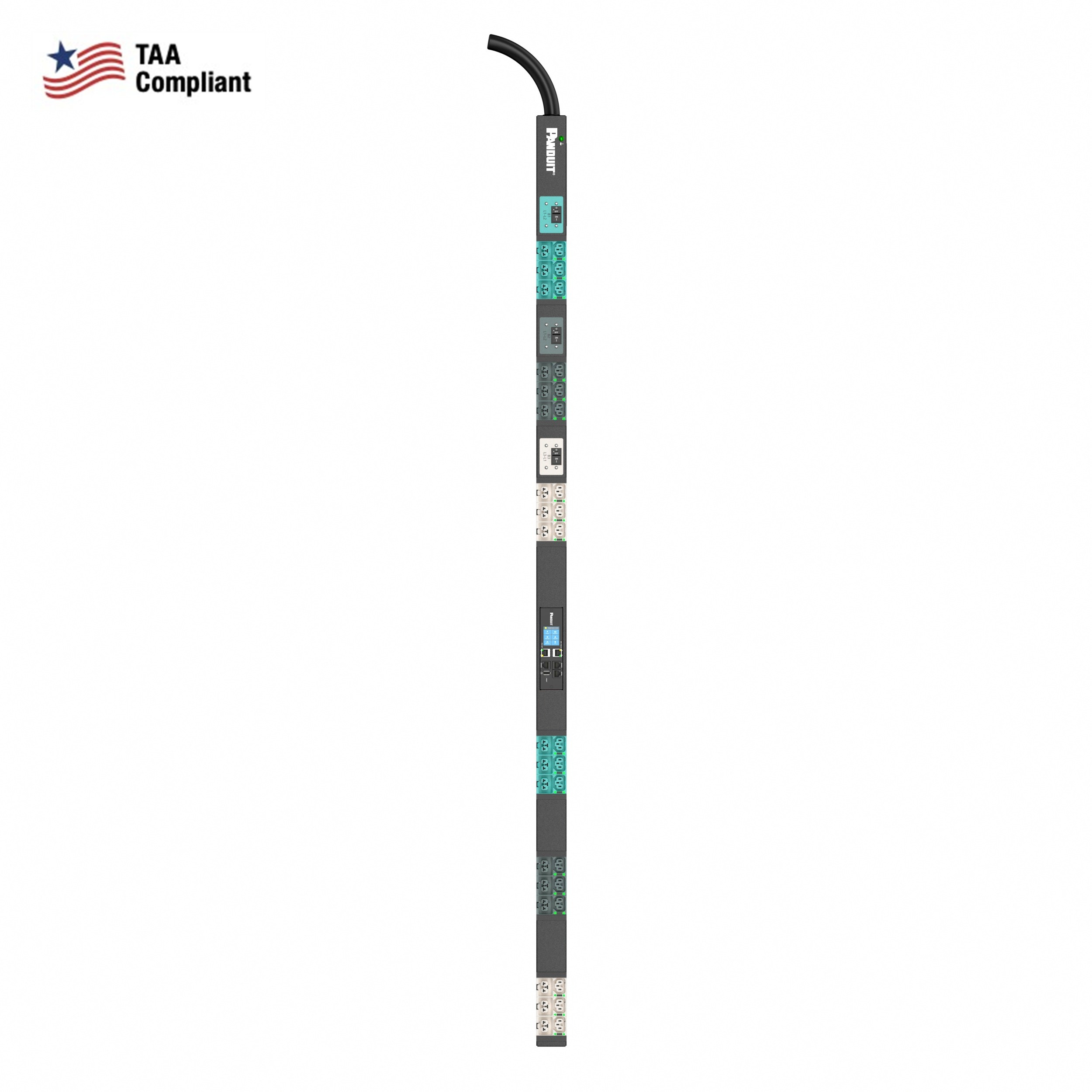 Panduit® E36G20LTAA Power Outlet Strips