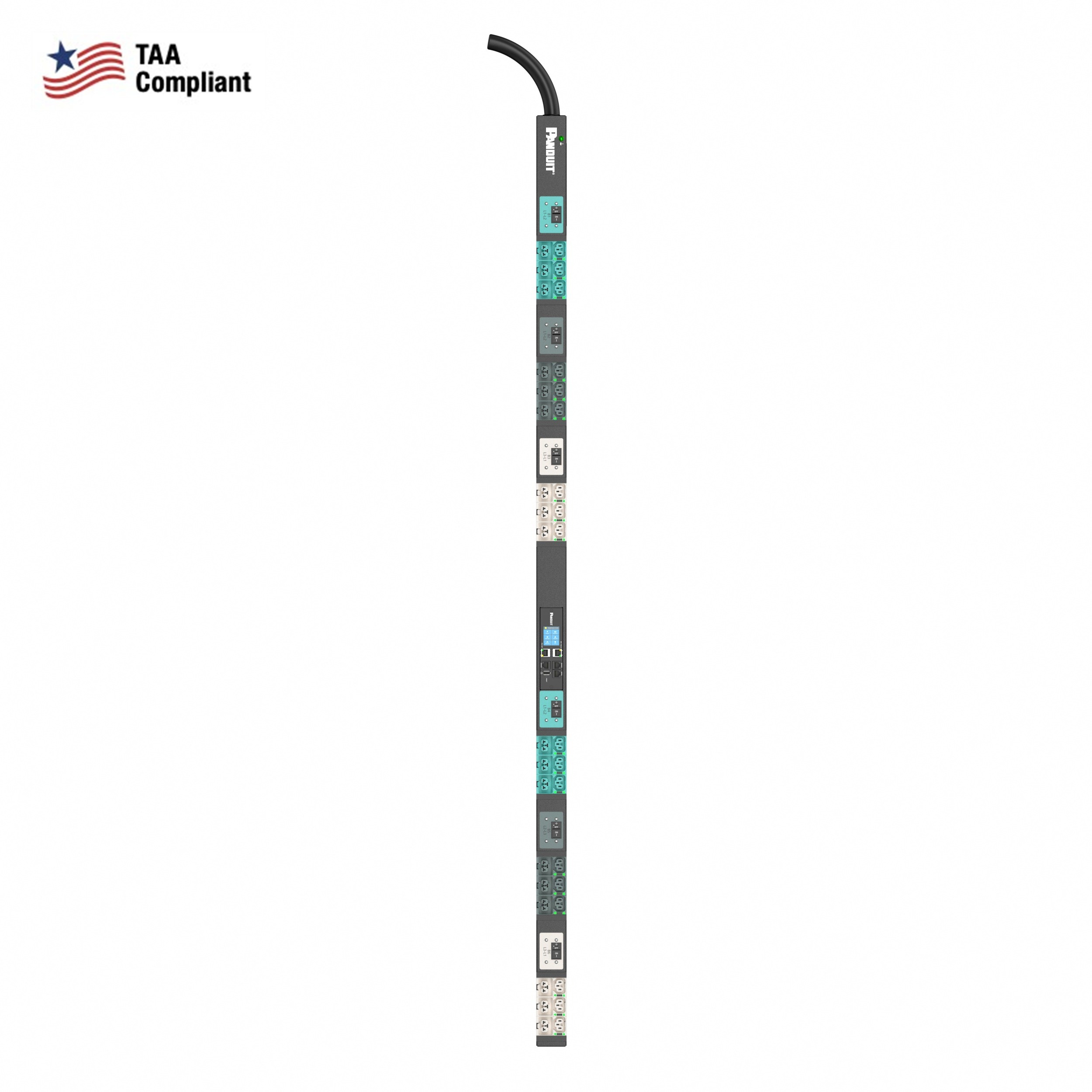 Panduit® E36G30LTAA Power Outlet Strips