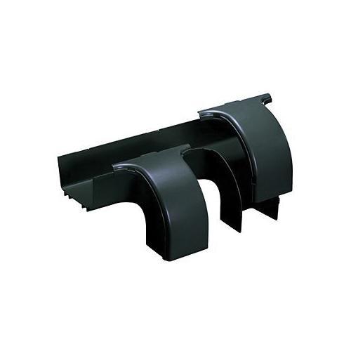 Panduit® FREC24X4LBL End Cap, For Use With FiberRunner® 24 x 4 Routing System, PC/ABS, Black