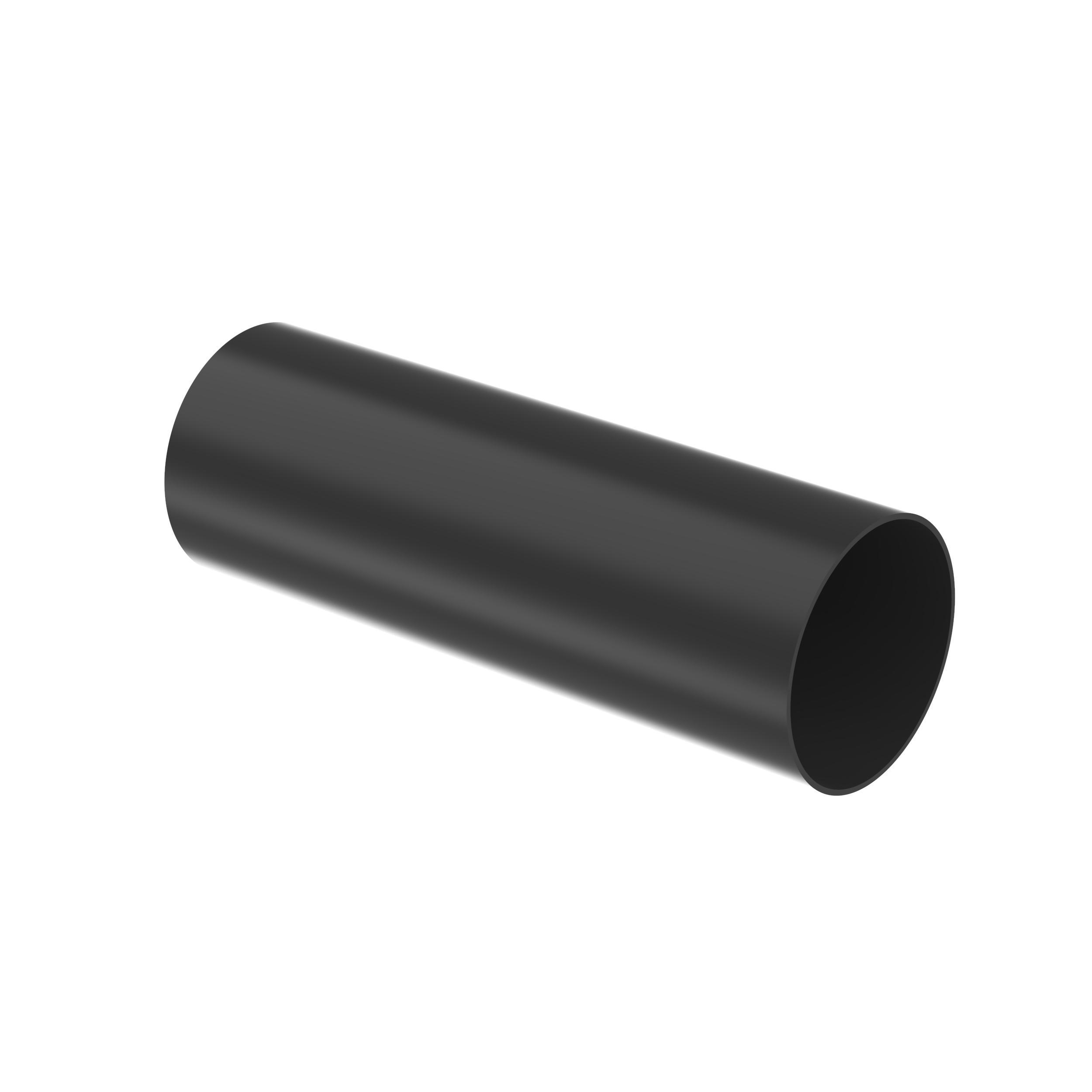 Panduit® Dry-Shrink™ HSTT200-48-5 HSTT Cross Linked Standard Heat Shrink Tubing, 2 in ID Expanded, 1 in ID Recovered, 0.045 in THK Wall Recovered, 3.94 ft L, Polyolefin, Black