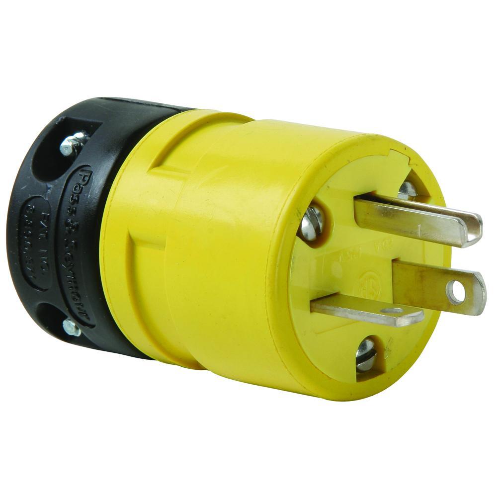 Pass & Seymour® 1433P Straight Blade Plugs