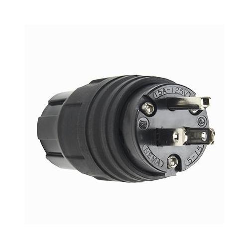 Pass & Seymour® 14W47BK Straight Blade Plugs