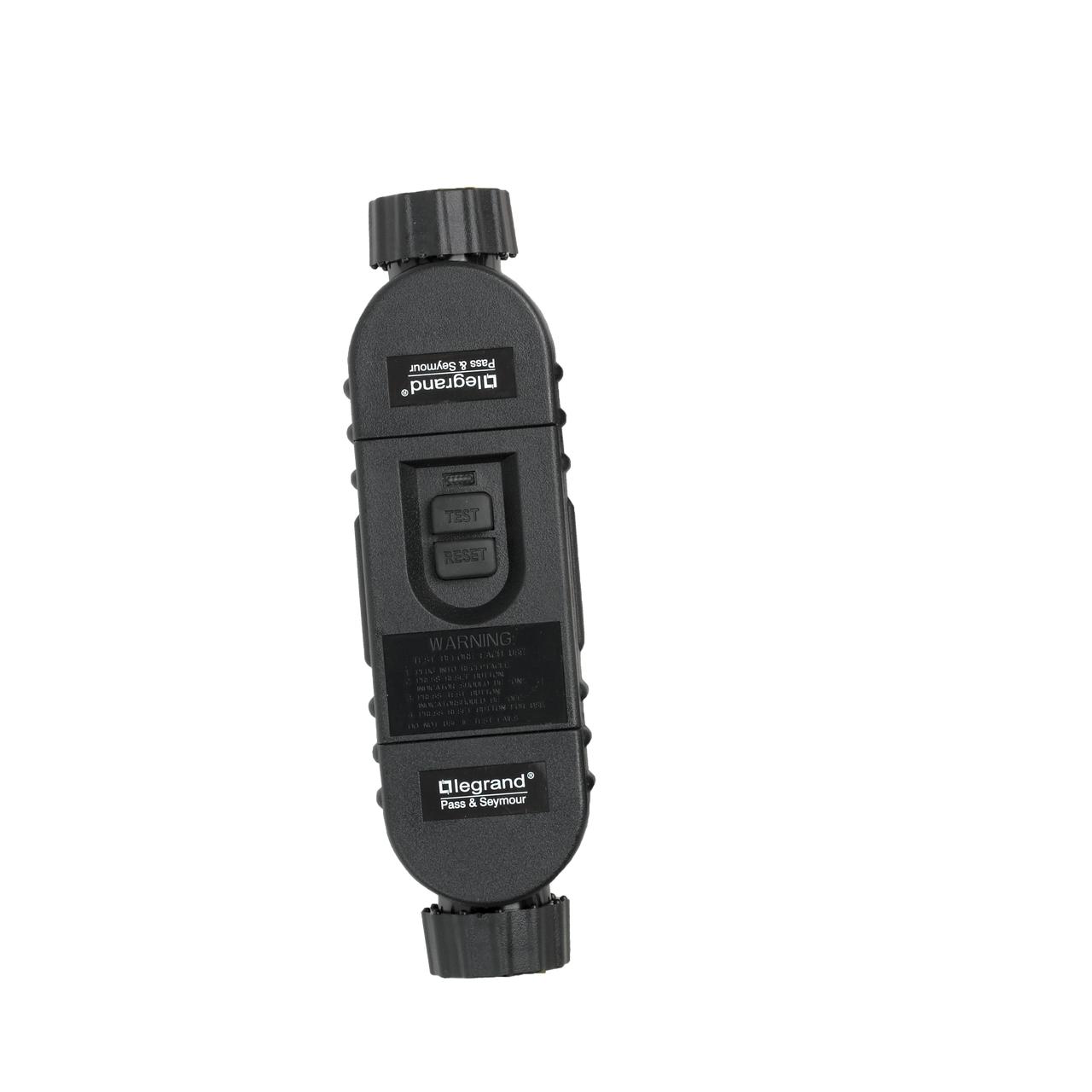 Pass & Seymour® 1597FFMBK GFI In-Line Cord Sets