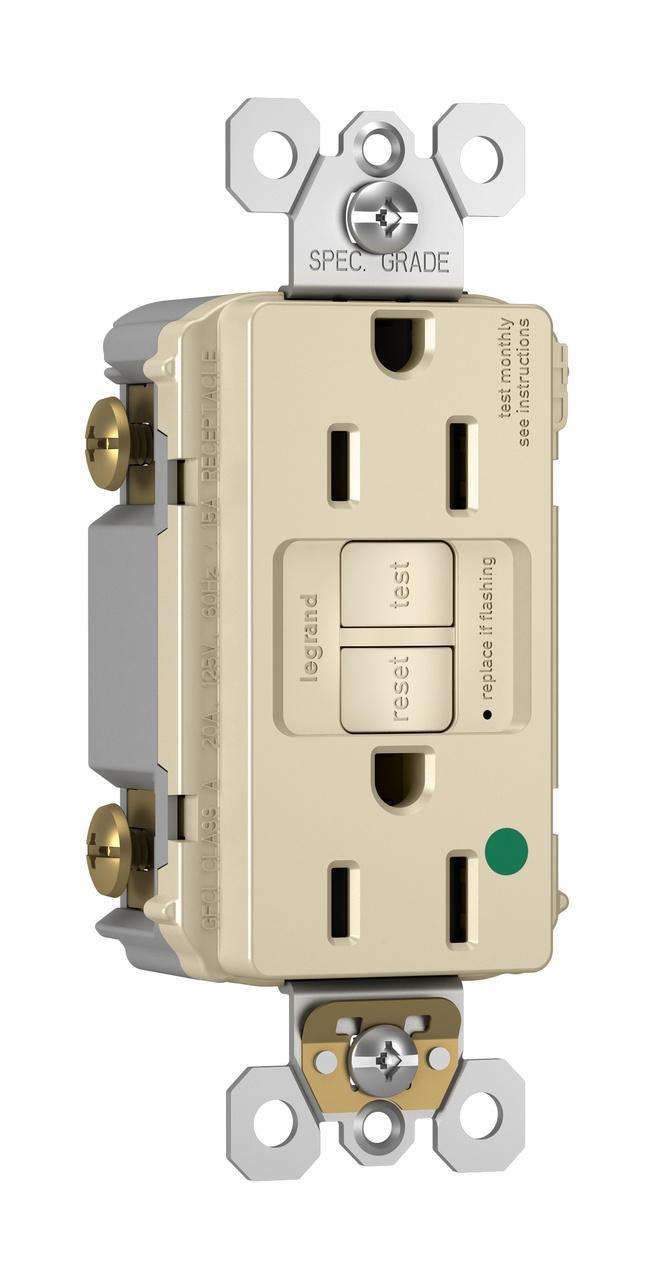 Pass & Seymour® 1597HGTRLA GFCI Receptacles