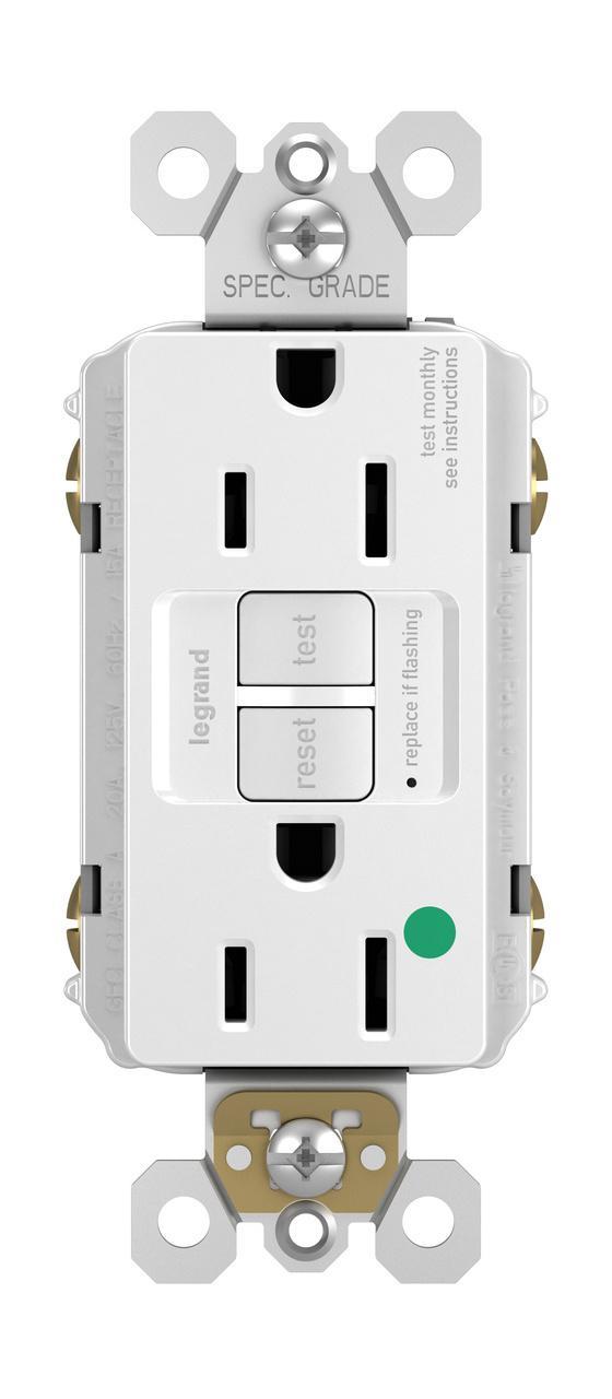 Pass & Seymour® 1597HGW GFCI Receptacles
