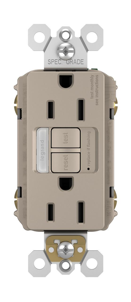 Pass & Seymour® 1597NTLTRNICC4 GFCI Receptacles