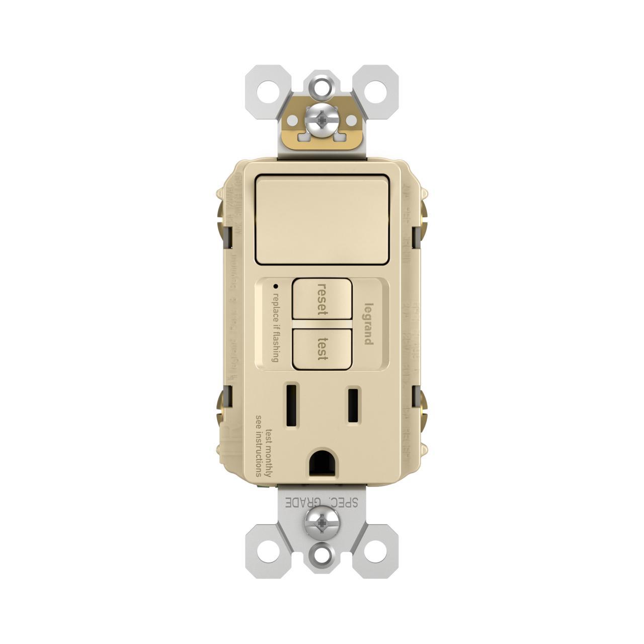 Pass & Seymour® 1597SWTTRICCD4 Combination GFCI Devices