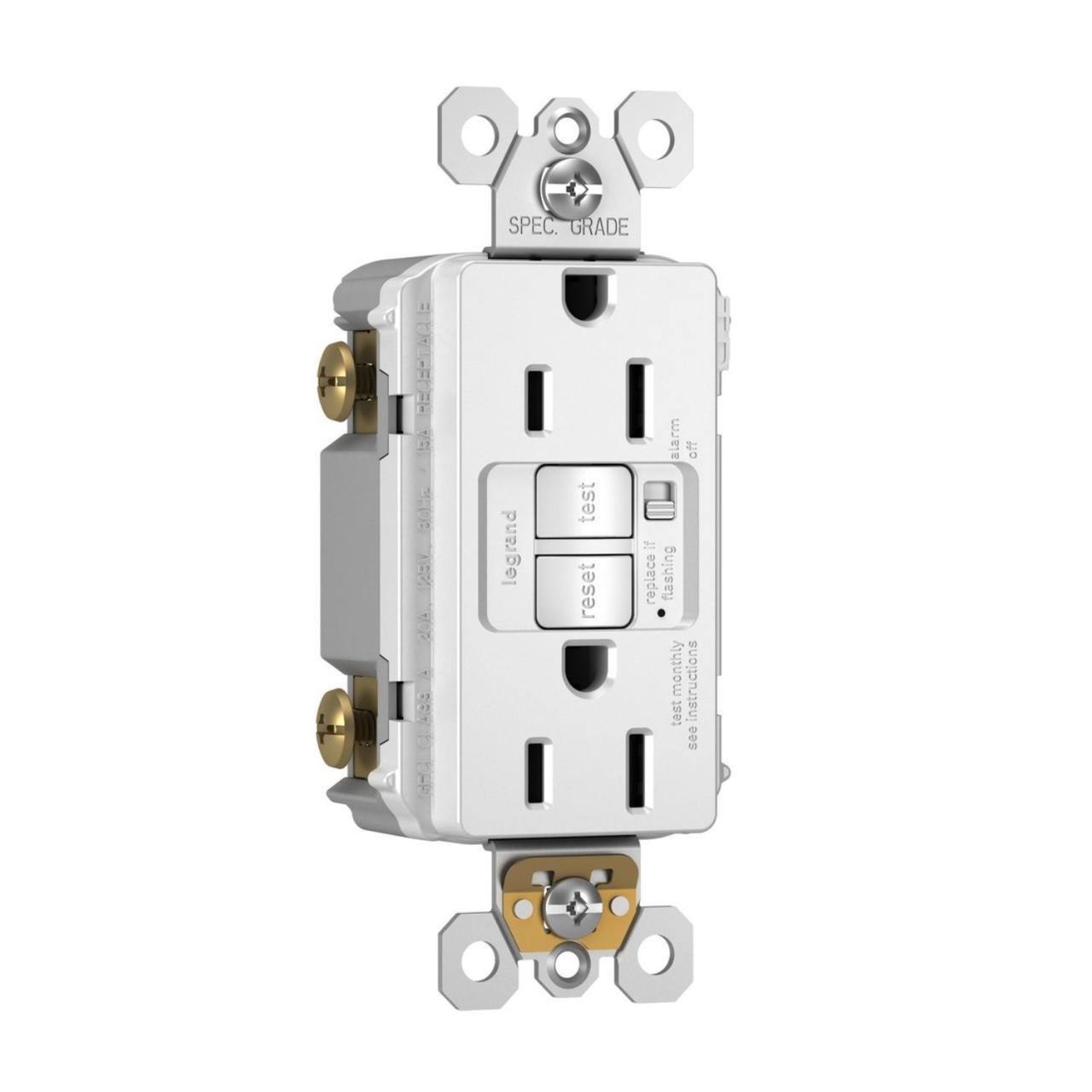 Pass & Seymour® 1597TRAAPLW GFCI Receptacles