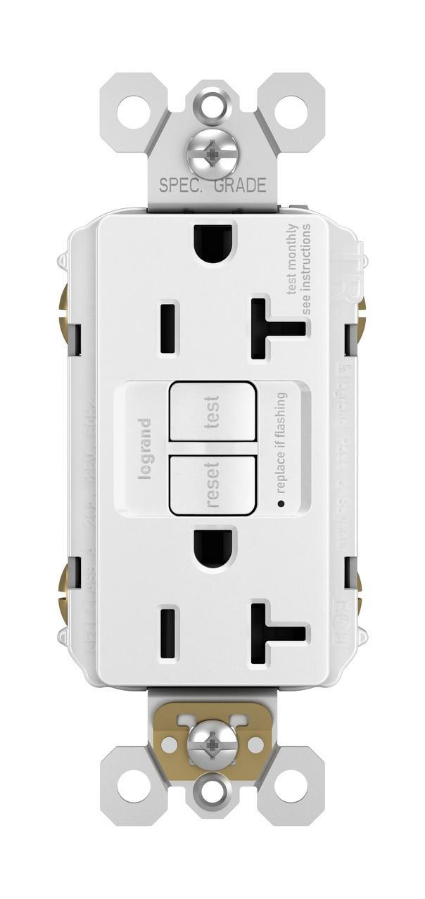 Pass & Seymour® 1597TRAPLW GFCI Receptacles