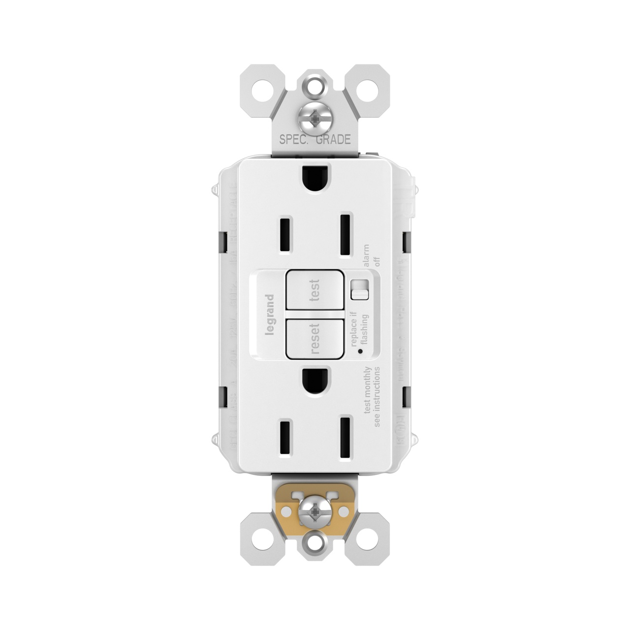 Pass & Seymour® 1597TRAW GFCI Receptacles