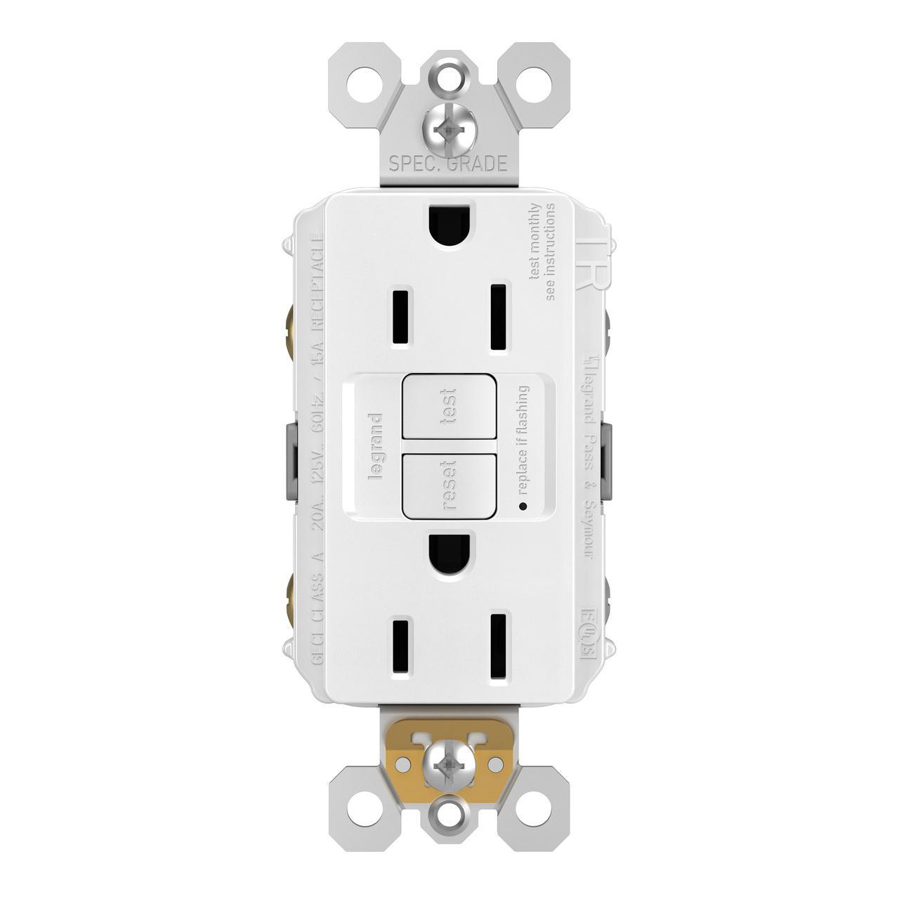 Pass & Seymour® 1597TRWCCD12 GFCI Receptacles
