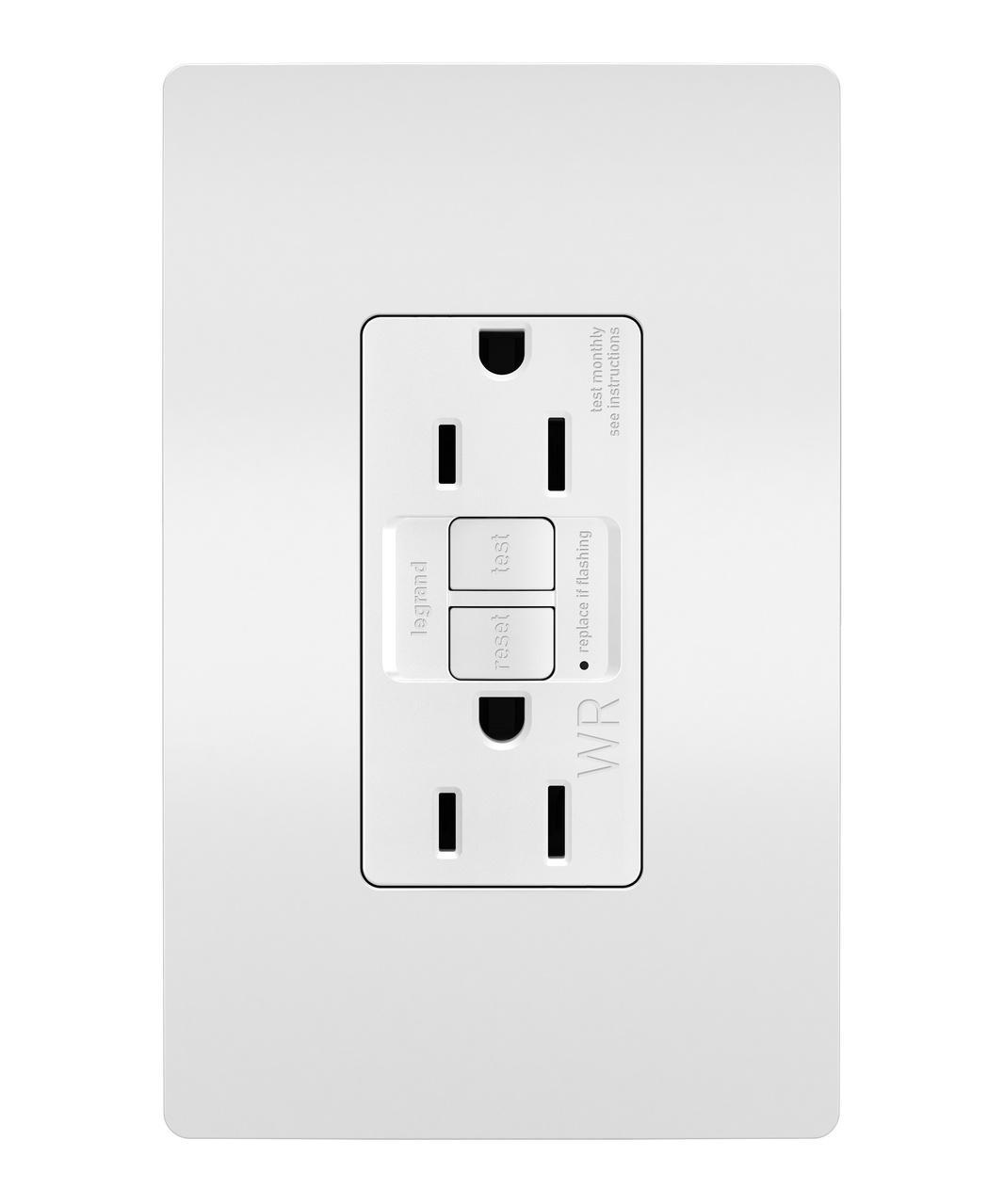 Pass & Seymour® 1597TRWRW GFCI Receptacles
