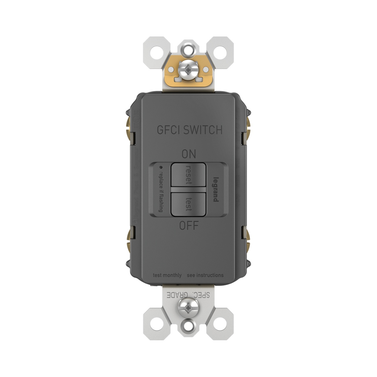 Pass & Seymour® 2087BK GFCI Receptacles