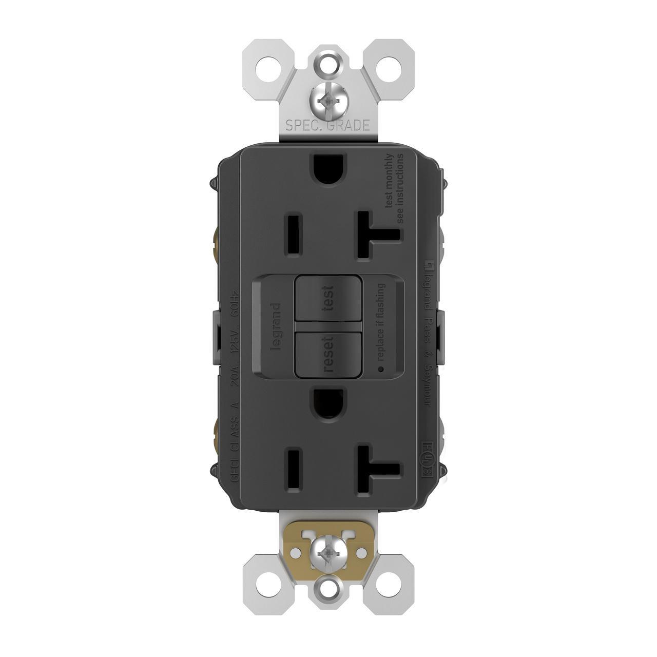 Pass & Seymour® 2097BK GFCI Receptacles