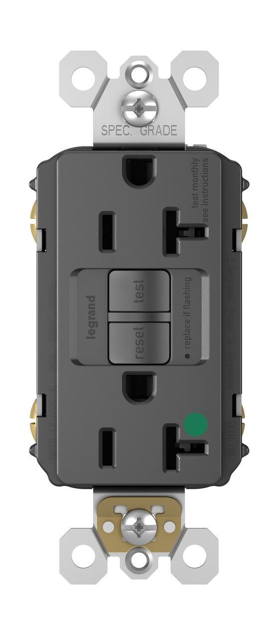 Pass & Seymour® 2097HGBK GFCI Receptacles
