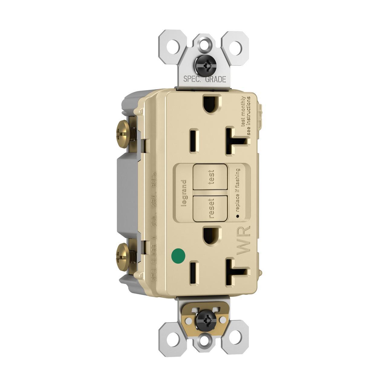 Pass & Seymour® 2097HGTRWRI GFCI Receptacles